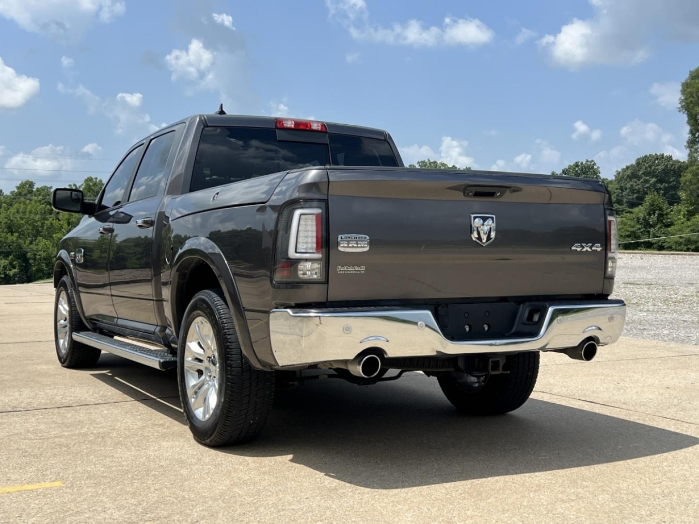 2015 GRAY /Brown Leather RAM 1500 Longhorn Crew Cab 4WD (1C6RR7PT5FS) with an 5.7L V8 HEMI engine, Automatic transmission, located at 506 S. Kingshighway, Cape Girardeau, MO, 63703, (573) 235-5000, 37.294991, -89.553635 - 2015 Ram 1500 Longhorn 217xxx miles 4x4 5.7L V8 HEMI Automatic Leather Navigation Power/Heated/Cooled Seats Heated Rear Seats Heated Steering Wheel Backup Camera Sunroof Bluetooth Remote Start Cruise Power Windows/Locks/Mirrors We have financing available and we accept trades! Fill o - Photo#14