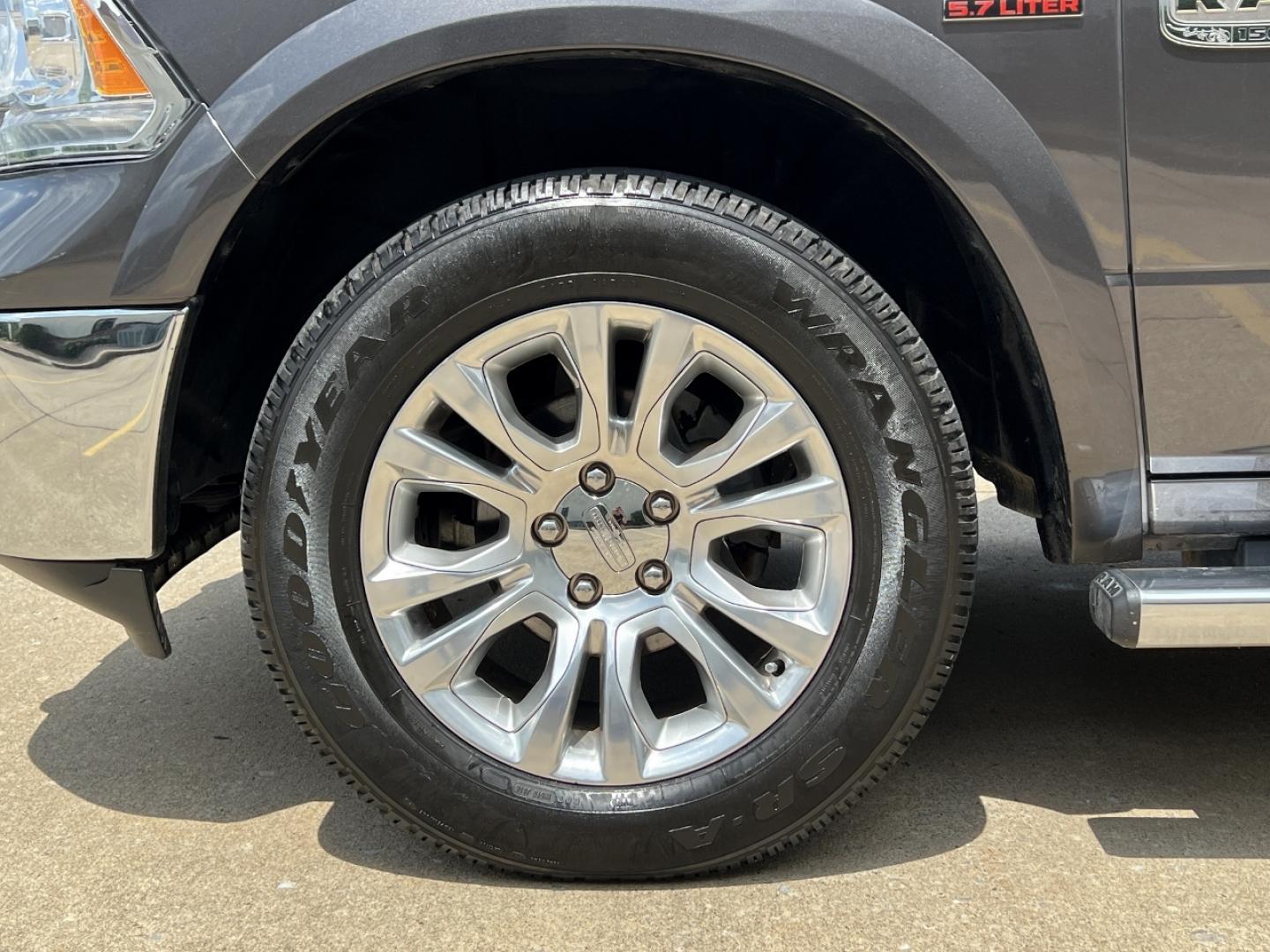 2015 GRAY /Brown Leather RAM 1500 Longhorn Crew Cab 4WD (1C6RR7PT5FS) with an 5.7L V8 HEMI engine, Automatic transmission, located at 506 S. Kingshighway, Cape Girardeau, MO, 63703, (573) 235-5000, 37.294991, -89.553635 - 2015 Ram 1500 Longhorn 217xxx miles 4x4 5.7L V8 HEMI Automatic Leather Navigation Power/Heated/Cooled Seats Heated Rear Seats Heated Steering Wheel Backup Camera Sunroof Bluetooth Remote Start Cruise Power Windows/Locks/Mirrors We have financing available and we accept trades! Fill o - Photo#39