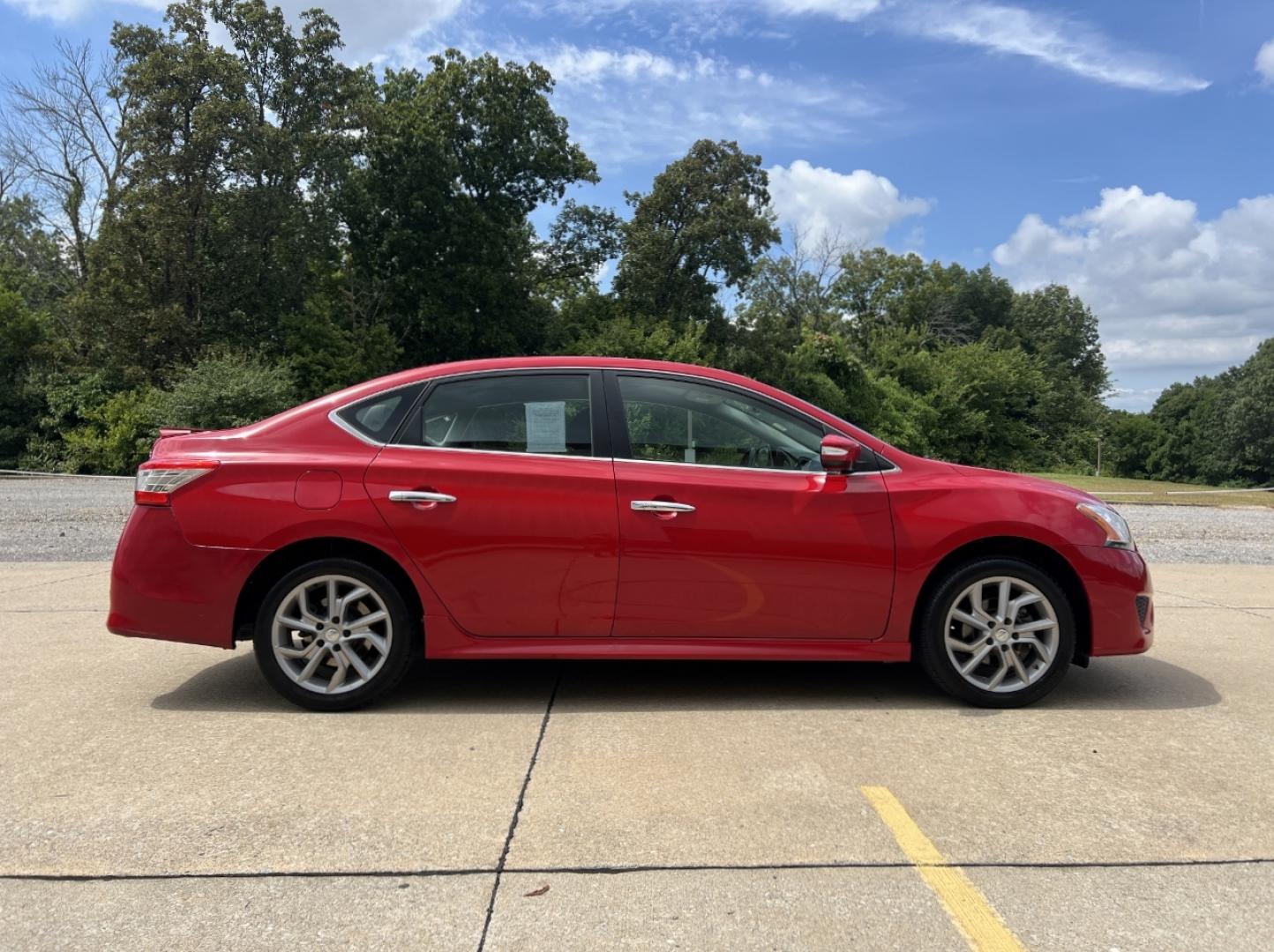 2015 RED /Black Cloth Nissan Sentra SR (3N1AB7AP7FY) with an 1.8L 4 Cyl. engine, Automatic transmission, located at 2990 Old Orchard Rd., Jackson, MO, 63755, 37.354214, -89.612106 - 2015 Nissan Sentra SR 114xxx miles Front Wheel Drive 1.8L 4 Cyl. Automatic Navigation Backup Camera Heated Seats Bluetooth Cruise Power Windows/Locks/Mirrors We have financing available and we accept trades! Fill out a credit application on our website or come by today! If you have any q - Photo#7