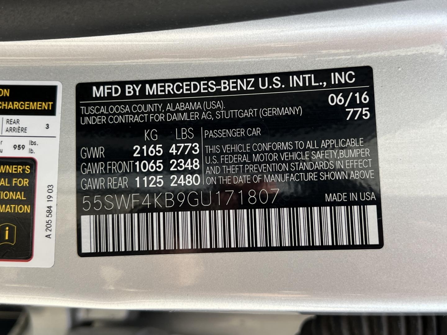 2016 SILVER /Tan Leather Mercedes-Benz C-Class C300 4MATIC Sedan (55SWF4KB9GU) with an 2.0L 4 Cyl. engine, Automatic transmission, located at 506 S. Kingshighway, Cape Girardeau, MO, 63703, (573) 235-5000, 37.294991, -89.553635 - 2016 Mercedes-Benz C-Class C300 4MATIC Only 92xxx miles All Wheel Drive 2.0L 4 Cyl. Automatic Leather Navigation Power/Heated Seats Heated Steering Wheel Backup Camera Sunroof Bluetooth Cruise Power Windows/Locks/Mirrors We have financing available and we accept trades! Fill out a cred - Photo#43