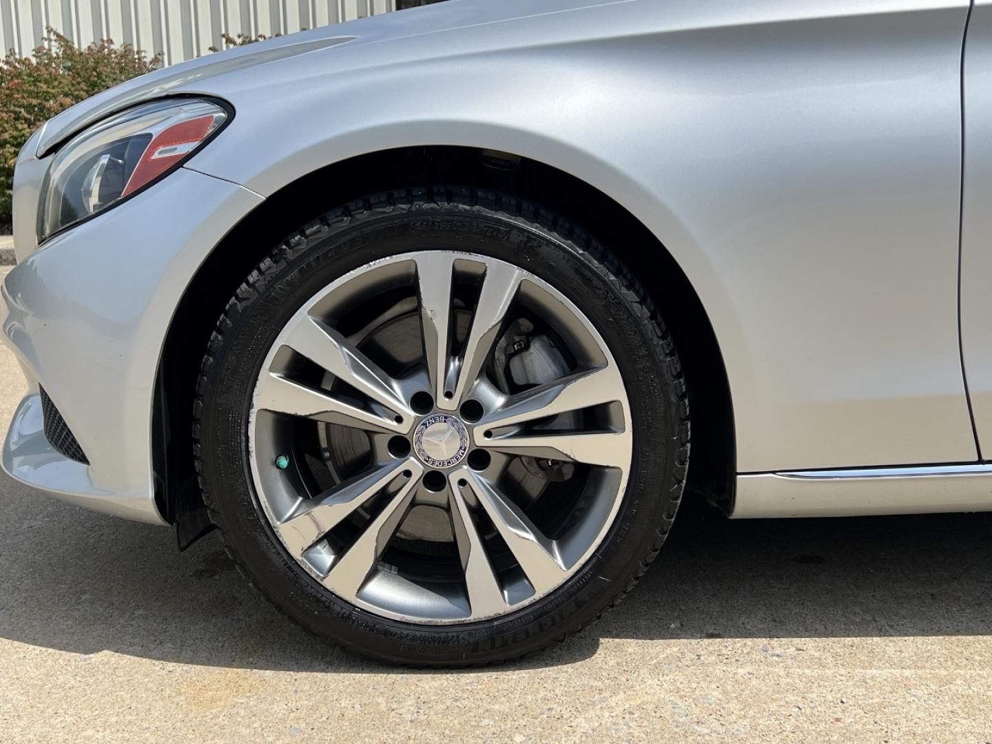 2016 SILVER /Tan Leather Mercedes-Benz C-Class C300 4MATIC Sedan (55SWF4KB9GU) with an 2.0L 4 Cyl. engine, Automatic transmission, located at 506 S. Kingshighway, Cape Girardeau, MO, 63703, (573) 235-5000, 37.294991, -89.553635 - 2016 Mercedes-Benz C-Class C300 4MATIC Only 92xxx miles All Wheel Drive 2.0L 4 Cyl. Automatic Leather Navigation Power/Heated Seats Heated Steering Wheel Backup Camera Sunroof Bluetooth Cruise Power Windows/Locks/Mirrors We have financing available and we accept trades! Fill out a cred - Photo#37