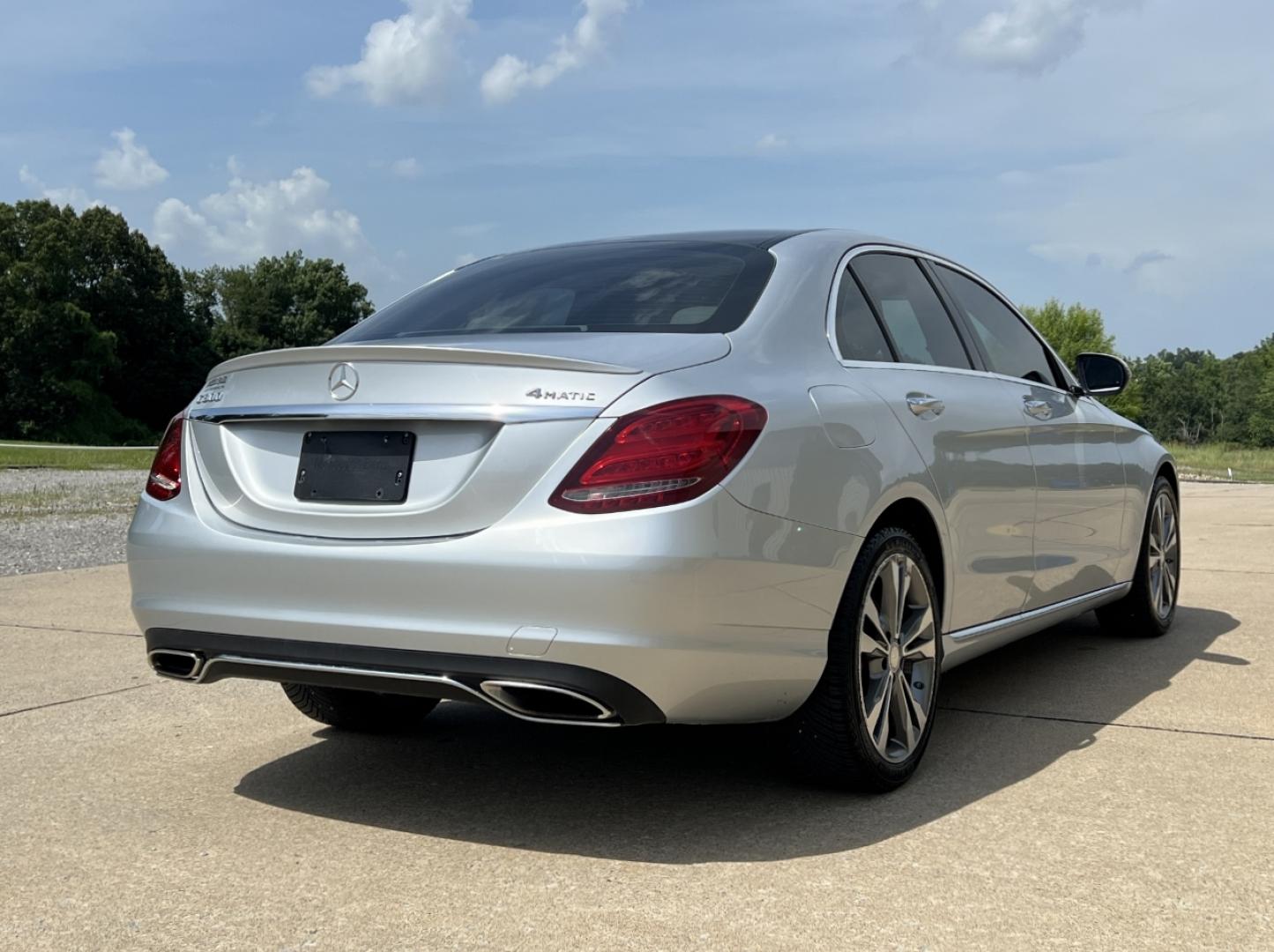 2016 SILVER /Tan Leather Mercedes-Benz C-Class C300 4MATIC Sedan (55SWF4KB9GU) with an 2.0L 4 Cyl. engine, Automatic transmission, located at 506 S. Kingshighway, Cape Girardeau, MO, 63703, (573) 235-5000, 37.294991, -89.553635 - 2016 Mercedes-Benz C-Class C300 4MATIC Only 92xxx miles All Wheel Drive 2.0L 4 Cyl. Automatic Leather Navigation Power/Heated Seats Heated Steering Wheel Backup Camera Sunroof Bluetooth Cruise Power Windows/Locks/Mirrors We have financing available and we accept trades! Fill out a cred - Photo#9