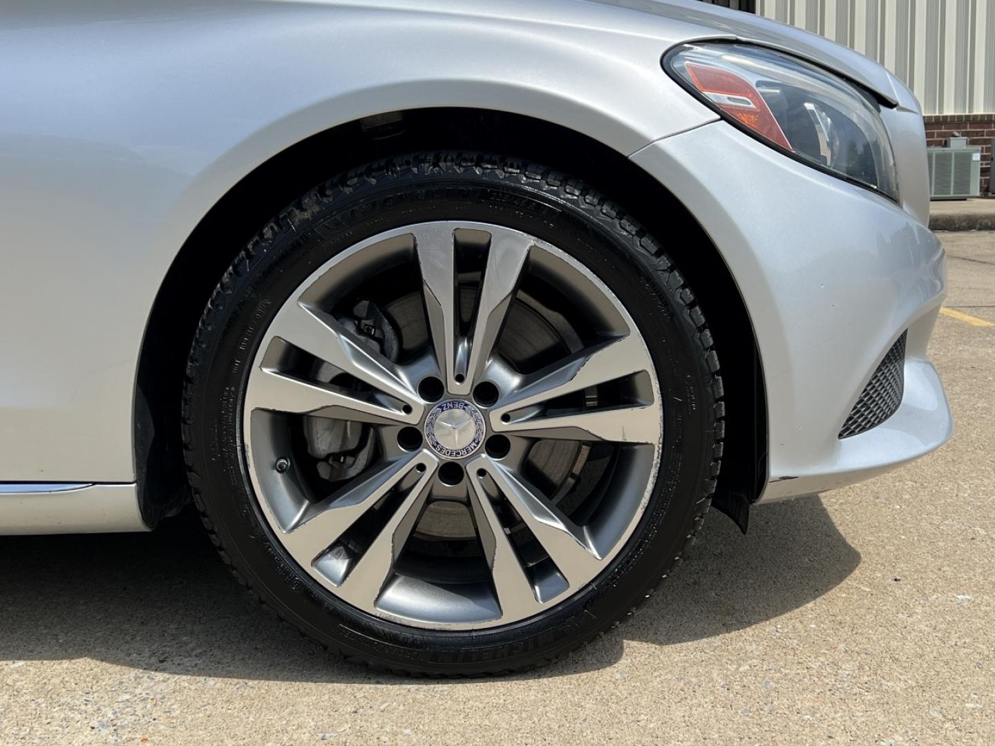 2016 SILVER /Tan Leather Mercedes-Benz C-Class C300 4MATIC Sedan (55SWF4KB9GU) with an 2.0L 4 Cyl. engine, Automatic transmission, located at 506 S. Kingshighway, Cape Girardeau, MO, 63703, (573) 235-5000, 37.294991, -89.553635 - 2016 Mercedes-Benz C-Class C300 4MATIC Only 92xxx miles All Wheel Drive 2.0L 4 Cyl. Automatic Leather Navigation Power/Heated Seats Heated Steering Wheel Backup Camera Sunroof Bluetooth Cruise Power Windows/Locks/Mirrors We have financing available and we accept trades! Fill out a cred - Photo#40