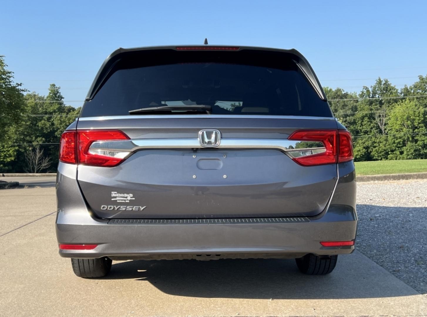 2019 GRAY /Gray Leather Honda Odyssey EX-L (5FNRL6H78KB) with an 3.5L V6 engine, Automatic transmission, located at 2990 Old Orchard Rd., Jackson, MO, 63755, 37.354214, -89.612106 - 2019 Honda Odyssey EX-L 81xxx miles Front Wheel Drive 3.5L V6 Automatic Leather 3rd Row Navigation Rear Entertainment Backup Camera Power/Heated Seats Sunroof Bluetooth Remote Start Cruise Power Windows/Locks/Mirrors We have financing available and we accept trades! Fill out a credit - Photo#14