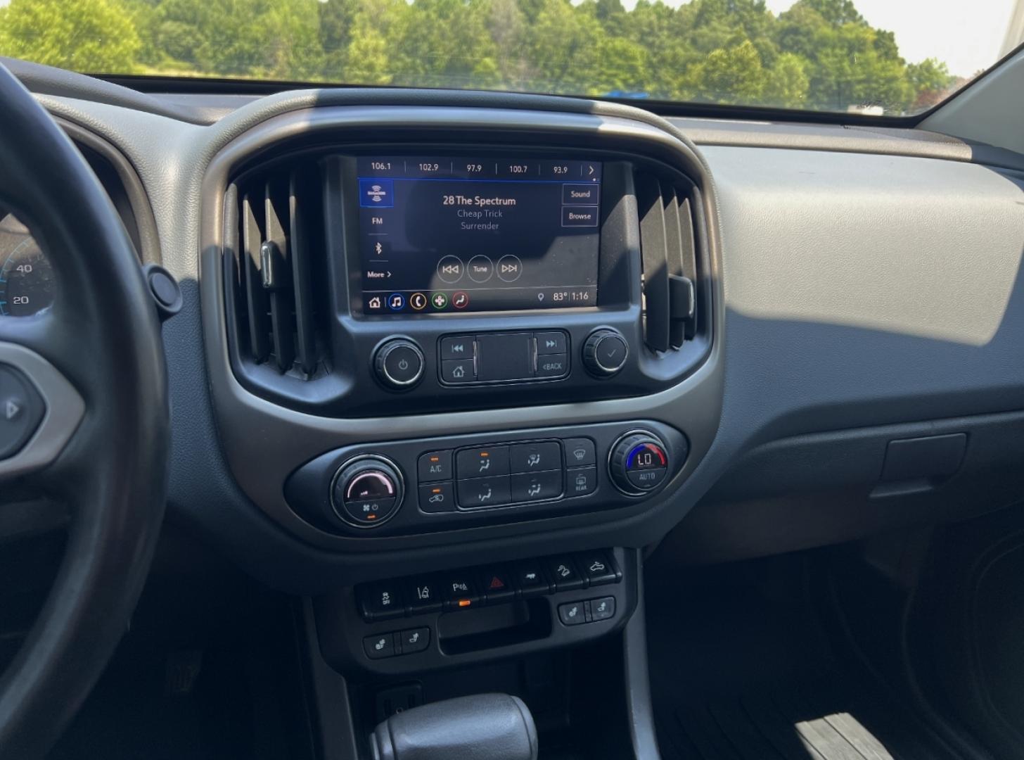 2021 GRAY /Gray Cloth/Leatherette Chevrolet Colorado Z71 Off Road Crew Cab Long Box 4WD (1GCGTDEN0M1) with an 3.6L V6 engine, Automatic transmission, located at 506 S. Kingshighway, Cape Girardeau, MO, 63703, (573) 235-5000, 37.294991, -89.553635 - 2021 Chevrolet Colorado Z71 Off Road Only 34xxx miles 4x4 3.6L V6 Automatic Cloth/Leatherette Backup Camera Power Driver Seat Heated Seats Bluetooth Remote Start Cruise Power Windows/Locks/Mirrors We have financing available and we accept trades! Fill out a credit application on our web - Photo#26