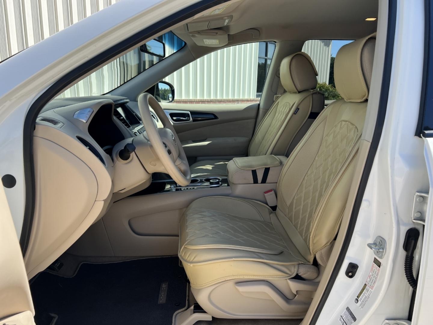 2014 WHITE /Tan Nissan Pathfinder S 4WD (5N1AR2MM1EC) with an 3.5L V6 engine, Continuously Variable Transmission transmission, located at 2990 Old Orchard Rd., Jackson, MO, 63755, 37.354214, -89.612106 - 2014 Nissan Pathfinder S 142xxx miles 4 Wheel Drive 3.5L V6 Automatic 3rd Row Backup Camera Cruise Power Windows/Locks/Mirrors We have financing available and we accept trades! Fill out a credit application on our website or come by today! If you have any questions, give us a call at (573) - Photo#12