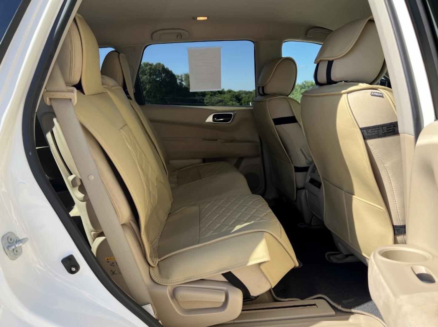 2014 WHITE /Tan Nissan Pathfinder S 4WD (5N1AR2MM1EC) with an 3.5L V6 engine, Continuously Variable Transmission transmission, located at 2990 Old Orchard Rd., Jackson, MO, 63755, 37.354214, -89.612106 - 2014 Nissan Pathfinder S 142xxx miles 4 Wheel Drive 3.5L V6 Automatic 3rd Row Backup Camera Cruise Power Windows/Locks/Mirrors We have financing available and we accept trades! Fill out a credit application on our website or come by today! If you have any questions, give us a call at (573) - Photo#16