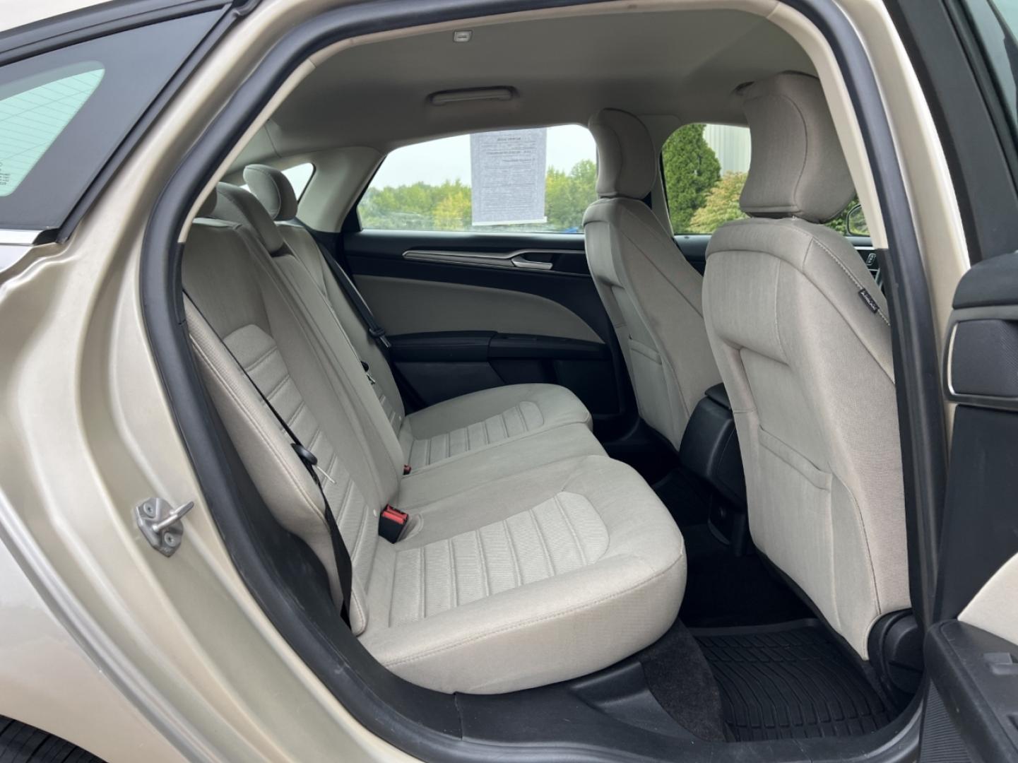 2019 GOLD /Tan Cloth Ford Fusion S (3FA6P0G79KR) with an 2.5L 4 Cyl. engine, Automatic transmission, located at 2990 Old Orchard Rd., Jackson, MO, 63755, 37.354214, -89.612106 - 2019 Ford Fusion S Only 57xxx miles Front Wheel Drive 2.5L 4 Cyl. Automatic Backup Camera Bluetooth Cruise Power Windows/Locks/Mirrors We have financing available and we accept trades! Fill out a credit application on our website or come by today! If you have any questions, give us a call - Photo#15