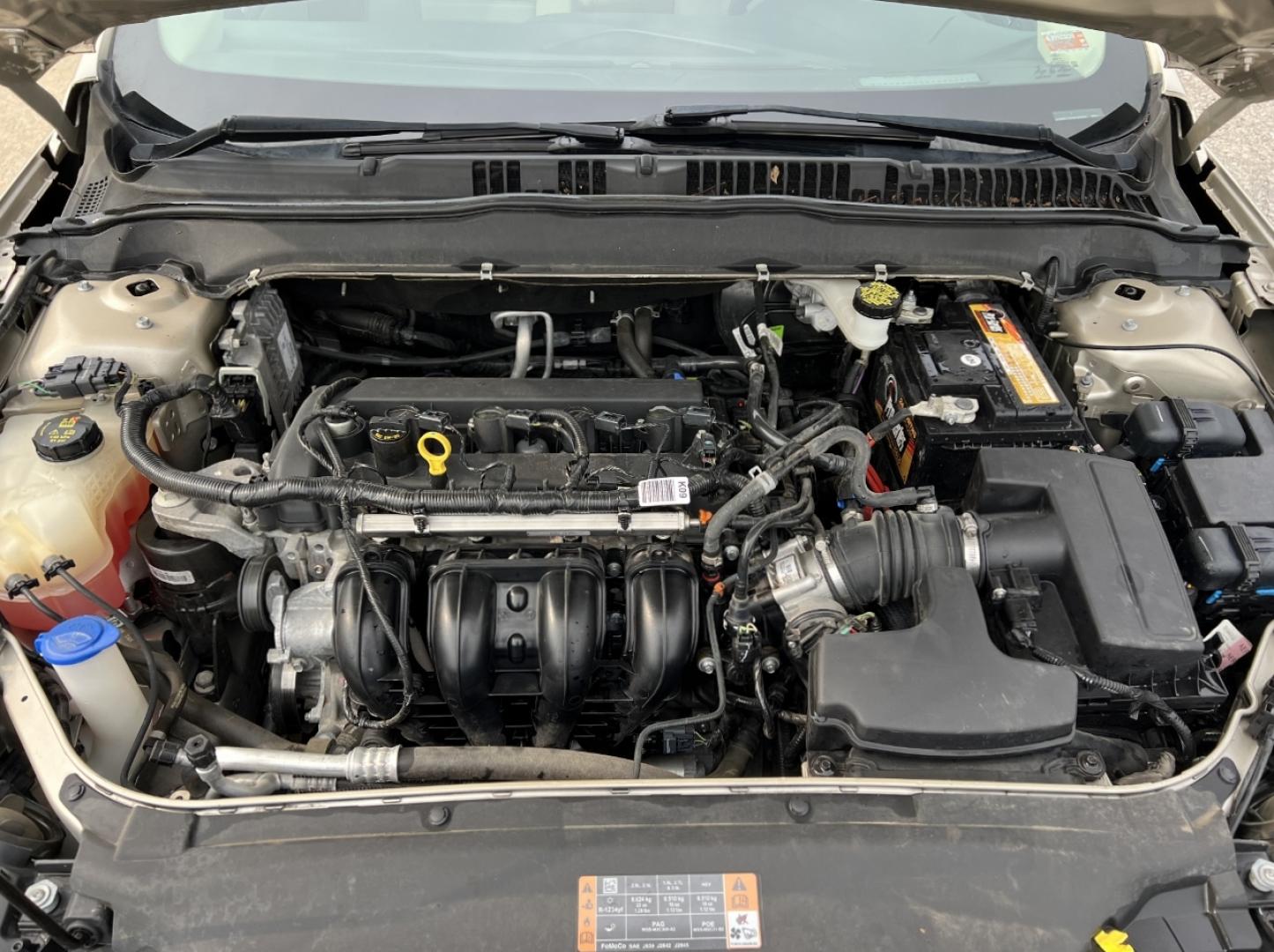 2019 GOLD /Tan Cloth Ford Fusion S (3FA6P0G79KR) with an 2.5L 4 Cyl. engine, Automatic transmission, located at 2990 Old Orchard Rd., Jackson, MO, 63755, 37.354214, -89.612106 - 2019 Ford Fusion S Only 57xxx miles Front Wheel Drive 2.5L 4 Cyl. Automatic Backup Camera Bluetooth Cruise Power Windows/Locks/Mirrors We have financing available and we accept trades! Fill out a credit application on our website or come by today! If you have any questions, give us a call - Photo#30