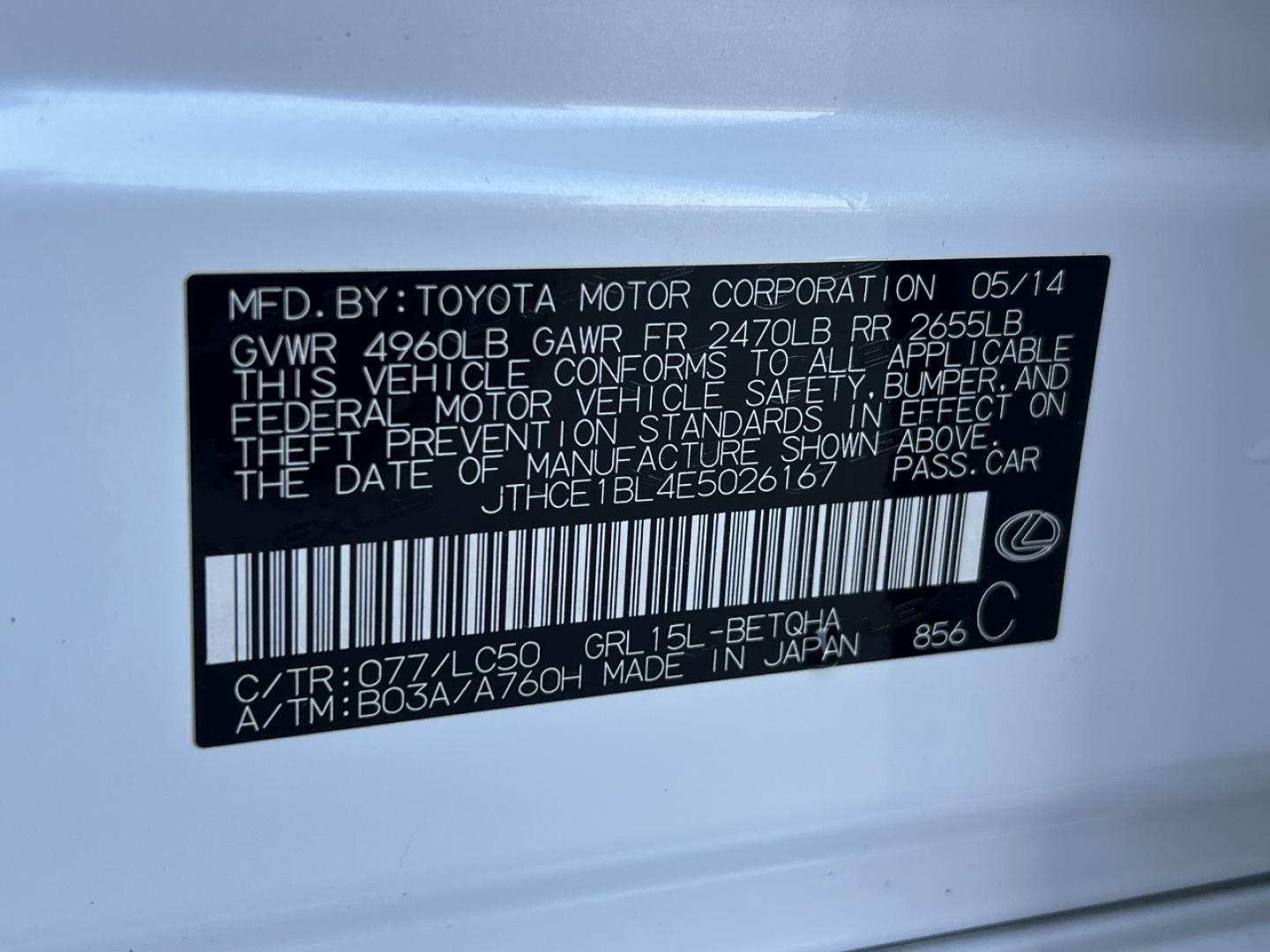 2014 WHITE /Tan Leather Lexus GS 350 AWD (JTHCE1BL4E5) with an 3.5L V6 engine, Automatic transmission, located at 2990 Old Orchard Rd., Jackson, MO, 63755, 37.354214, -89.612106 - 2014 Lexus GS 350 133xxx miles All Wheel Drive 3.5L V6 Automatic Leather Navigation Power/Heated/Cooled Seats Heated Steering Wheel Backup Camera Sunroof Bluetooth Cruise Power Windows/Locks/Mirrors We have financing available and we accept trades! Fill out a credit application on our - Photo#45