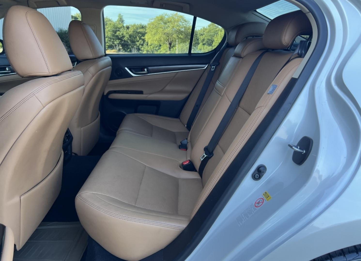 2014 WHITE /Tan Leather Lexus GS 350 AWD (JTHCE1BL4E5) with an 3.5L V6 engine, Automatic transmission, located at 2990 Old Orchard Rd., Jackson, MO, 63755, 37.354214, -89.612106 - 2014 Lexus GS 350 133xxx miles All Wheel Drive 3.5L V6 Automatic Leather Navigation Power/Heated/Cooled Seats Heated Steering Wheel Backup Camera Sunroof Bluetooth Cruise Power Windows/Locks/Mirrors We have financing available and we accept trades! Fill out a credit application on our - Photo#18