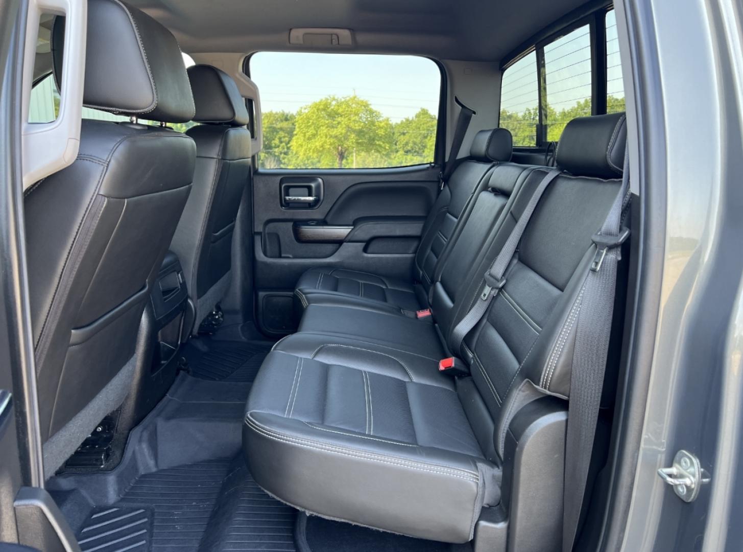 2018 GRAY /Black Leather GMC Sierra 1500 Denali Crew Cab Long Box 4WD (3GTU2PEC0JG) with an 5.3L V8 engine, Automatic transmission, located at 506 S. Kingshighway, Cape Girardeau, MO, 63703, (573) 235-5000, 37.294991, -89.553635 - 2018 GMC Sierra 1500 Denali 165xxx miles 4x4 5.3L V8 Automatic Leather New Tires Navigation Power/Heated/Cooled Seats Heated Steering Wheel Backup Camera Bluetooth Remote Start Cruise Power Windows/Locks/Mirrors We have financing available and we accept trades! Fill out a credit appli - Photo#17