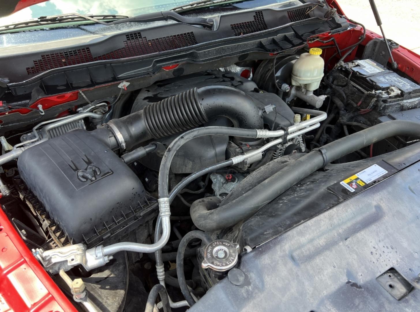 2016 RED /Gray Cloth RAM 1500 Big Horn Crew Cab 4WD (3C6RR7LT9GG) with an 5.7L V8 engine, Automatic transmission, located at 506 S. Kingshighway, Cape Girardeau, MO, 63703, (573) 235-5000, 37.294991, -89.553635 - 2016 Ram 1500 Big Horn 118xxx miles 4x4 5.7L V8 Automatic Navigation Backup Camera Power Driver Seat Bluetooth Remote Start Cruise Power Windows/Locks/Mirrors We have financing available and we accept trades! Fill out a credit application on our website or come by today! If you have any - Photo#32
