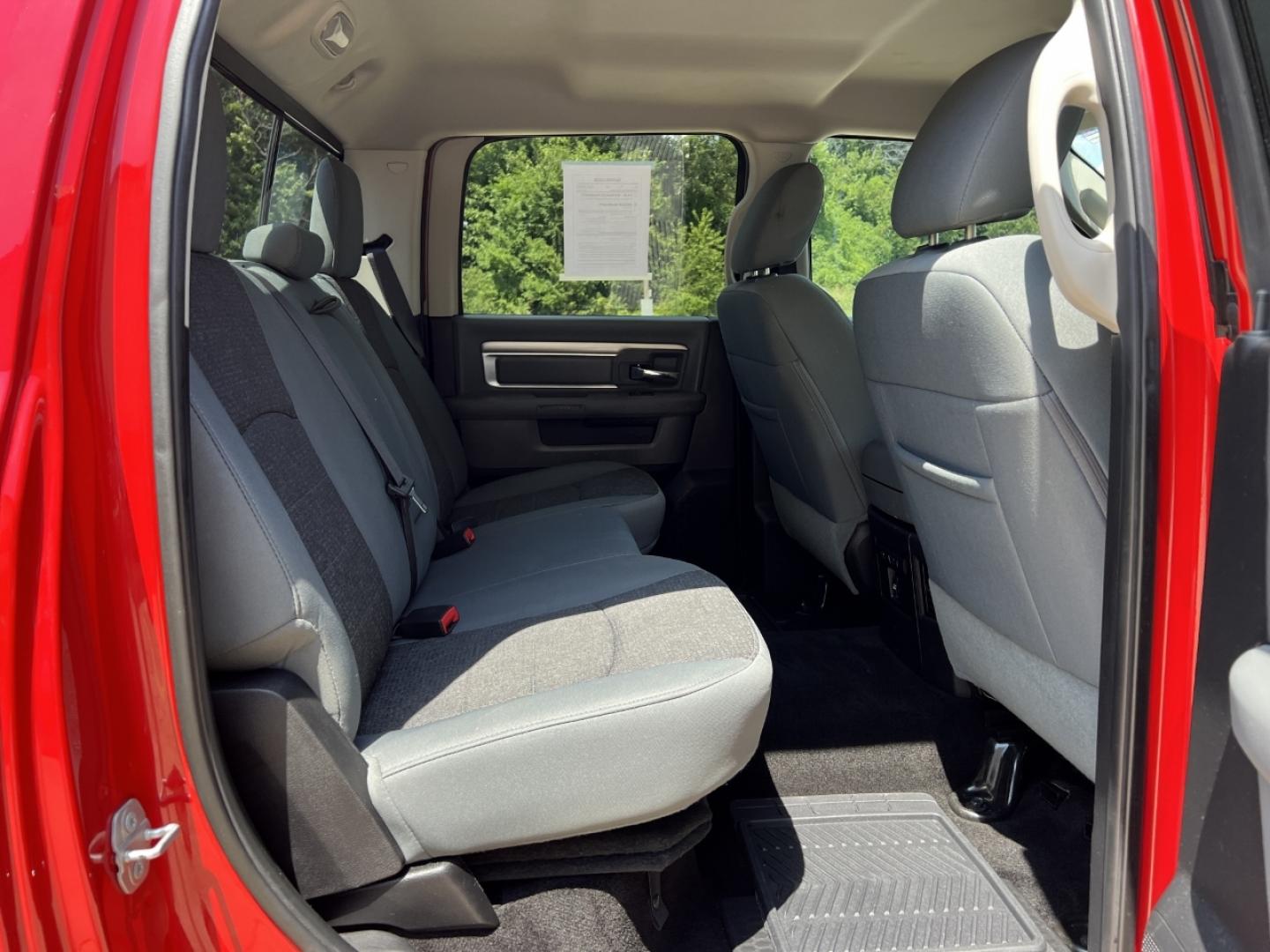 2016 RED /Gray Cloth RAM 1500 Big Horn Crew Cab 4WD (3C6RR7LT9GG) with an 5.7L V8 engine, Automatic transmission, located at 506 S. Kingshighway, Cape Girardeau, MO, 63703, (573) 235-5000, 37.294991, -89.553635 - 2016 Ram 1500 Big Horn 118xxx miles 4x4 5.7L V8 Automatic Navigation Backup Camera Power Driver Seat Bluetooth Remote Start Cruise Power Windows/Locks/Mirrors We have financing available and we accept trades! Fill out a credit application on our website or come by today! If you have any - Photo#19