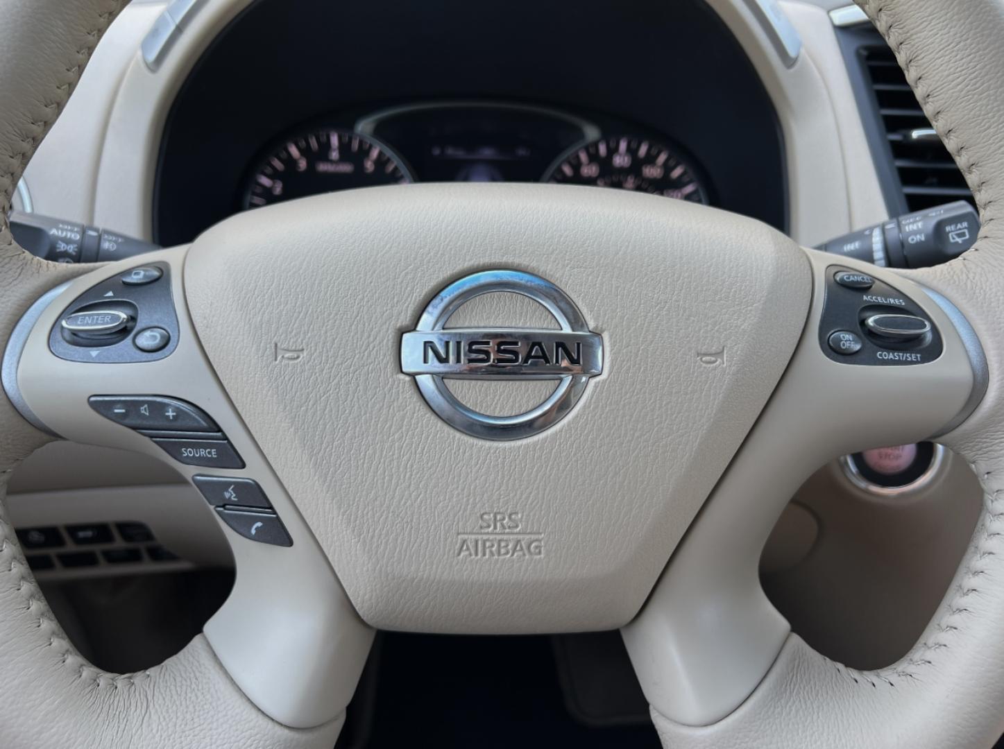 2014 BROWN /Tan Leather Nissan Pathfinder Platinum 4WD (5N1AR2MM2EC) with an 3.5L V6 engine, CVT transmission, located at 506 S. Kingshighway, Cape Girardeau, MO, 63703, (573) 235-5000, 37.294991, -89.553635 - 2014 Nissan Pathfinder Platinum 107xxx miles 4 Wheel Drive 3.5L V6 Automatic Leather 3rd Row Navigation Rear Entertainment Power/Heated/Cooled Seats Heated Rear Seats Heated Steering Wheel Sunroof Bluetooth Remote Start Cruise Power Windows/Locks/Mirrors We have financing available - Photo#28