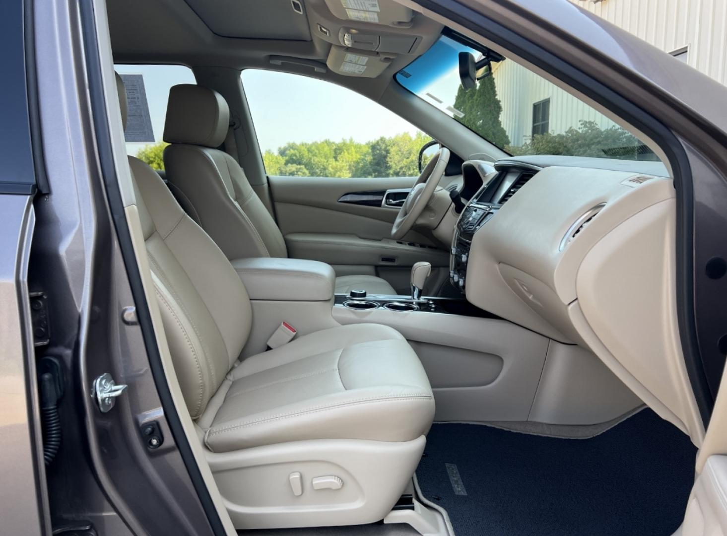 2014 BROWN /Tan Leather Nissan Pathfinder Platinum 4WD (5N1AR2MM2EC) with an 3.5L V6 engine, CVT transmission, located at 506 S. Kingshighway, Cape Girardeau, MO, 63703, (573) 235-5000, 37.294991, -89.553635 - 2014 Nissan Pathfinder Platinum 107xxx miles 4 Wheel Drive 3.5L V6 Automatic Leather 3rd Row Navigation Rear Entertainment Power/Heated/Cooled Seats Heated Rear Seats Heated Steering Wheel Sunroof Bluetooth Remote Start Cruise Power Windows/Locks/Mirrors We have financing available - Photo#21