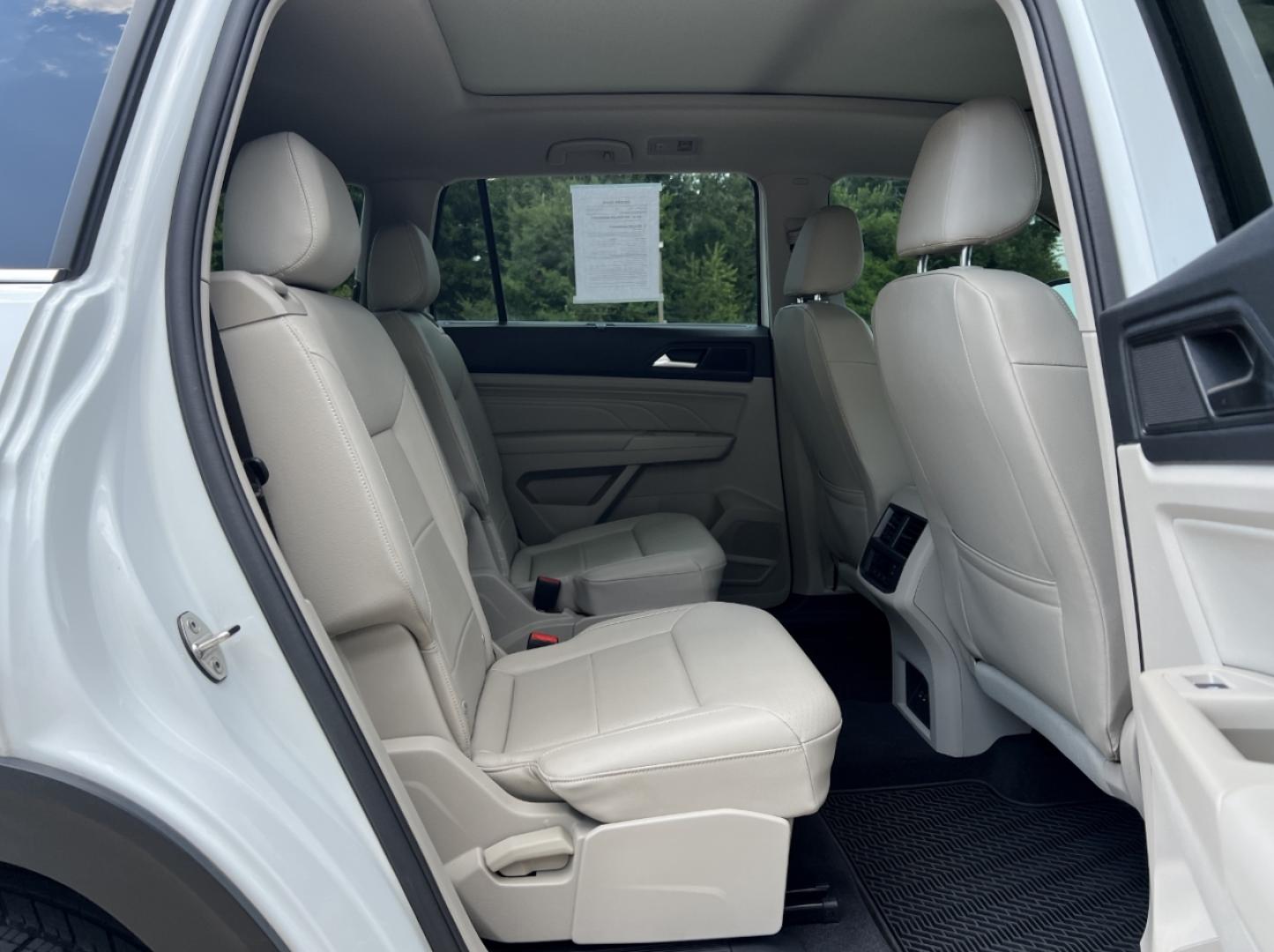 2021 WHITE /Tan Leather Volkswagen Atlas V6 SEL 4MOTION (1V2BR2CA1MC) with an 3.6L V6 engine, Automatic transmission, located at 506 S. Kingshighway, Cape Girardeau, MO, 63703, (573) 235-5000, 37.294991, -89.553635 - 2021 Volkswagen Atlas SEL 4Motion 77xxx miles All Wheel Drive 3.6L V6 Automatic Leather 3rd Row Navigation Power/Heated Seats Heated Steering Wheel Backup Camera Sunroof Bluetooth Remote Start Cruise Power Windows/Locks/Mirrors We have financing available and we accept trades! Fill o - Photo#20
