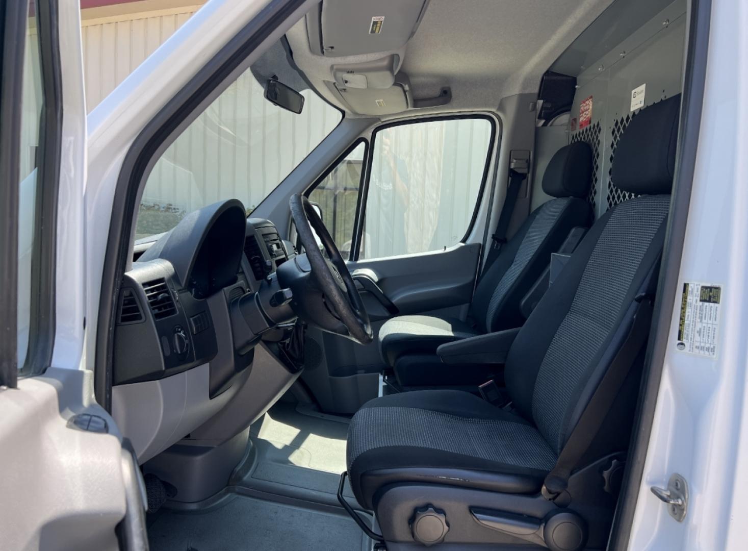 2013 WHITE /Black Cloth Mercedes-Benz Sprinter 2500 (WD3PE7CC1D5) with an 3.0L V6 TURBO DIESEL engine, Automatic transmission, located at 506 S. Kingshighway, Cape Girardeau, MO, 63703, (573) 235-5000, 37.294991, -89.553635 - 2013 Mercedes-Benz Sprinter 2500 Local 1-Owner Only 90xxx miles Rear Wheel Drive 3.0L V6 Diesel Automatic Cruise Power Windows/Locks/Mirrors We have financing available and we accept trades! Fill out a credit application on our website or come by today! If you have any questions, give us a - Photo#9