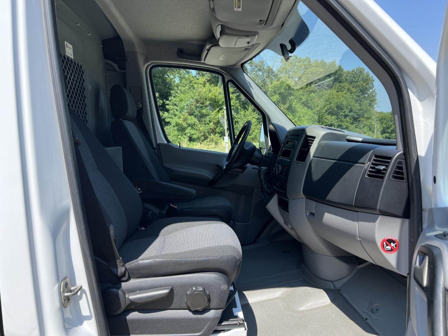 2013 WHITE /Black Cloth Mercedes-Benz Sprinter 2500 (WD3PE7CC1D5) with an 3.0L V6 TURBO DIESEL engine, Automatic transmission, located at 506 S. Kingshighway, Cape Girardeau, MO, 63703, (573) 235-5000, 37.294991, -89.553635 - 2013 Mercedes-Benz Sprinter 2500 Local 1-Owner Only 90xxx miles Rear Wheel Drive 3.0L V6 Diesel Automatic Cruise Power Windows/Locks/Mirrors We have financing available and we accept trades! Fill out a credit application on our website or come by today! If you have any questions, give us a - Photo#11