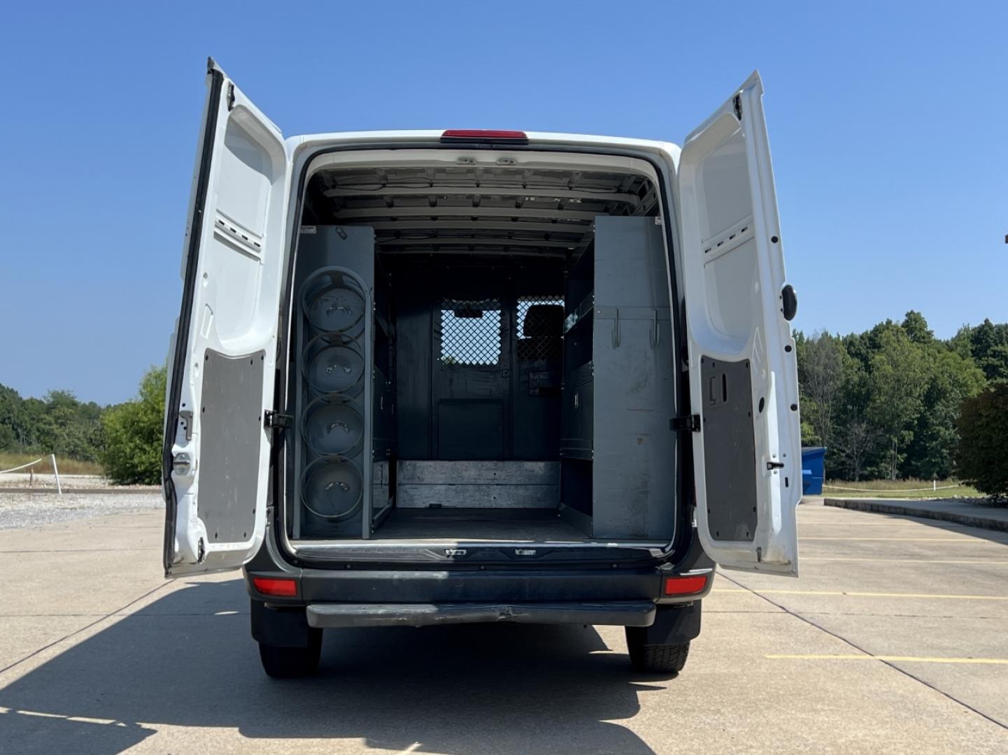 2013 WHITE /Black Cloth Mercedes-Benz Sprinter 2500 (WD3PE7CC1D5) with an 3.0L V6 TURBO DIESEL engine, Automatic transmission, located at 506 S. Kingshighway, Cape Girardeau, MO, 63703, (573) 235-5000, 37.294991, -89.553635 - 2013 Mercedes-Benz Sprinter 2500 Local 1-Owner Only 90xxx miles Rear Wheel Drive 3.0L V6 Diesel Automatic Cruise Power Windows/Locks/Mirrors We have financing available and we accept trades! Fill out a credit application on our website or come by today! If you have any questions, give us a - Photo#16