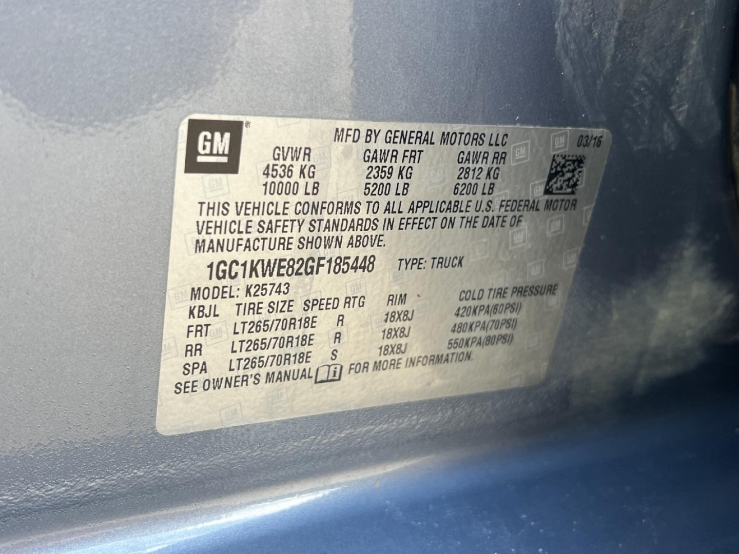 2016 GRAY /Gray Leather Chevrolet Silverado 2500HD LTZ Crew Cab 4WD (1GC1KWE82GF) with an 6.6L V8 TURBO DIESEL engine, Automatic transmission, located at 506 S. Kingshighway, Cape Girardeau, MO, 63703, (573) 235-5000, 37.294991, -89.553635 - 2016 Chevrolet Silverado 2500HD LTZ 136xxx miles 4x4 6.6L V8 Turbo Diesel Automatic Leather Navigation Power/Heated Seats Backup Camera Bluetooth Remote Start Cruise Power Windows/Locks/Mirrors We have financing available and we accept trades! Fill out a credit application on our websit - Photo#54