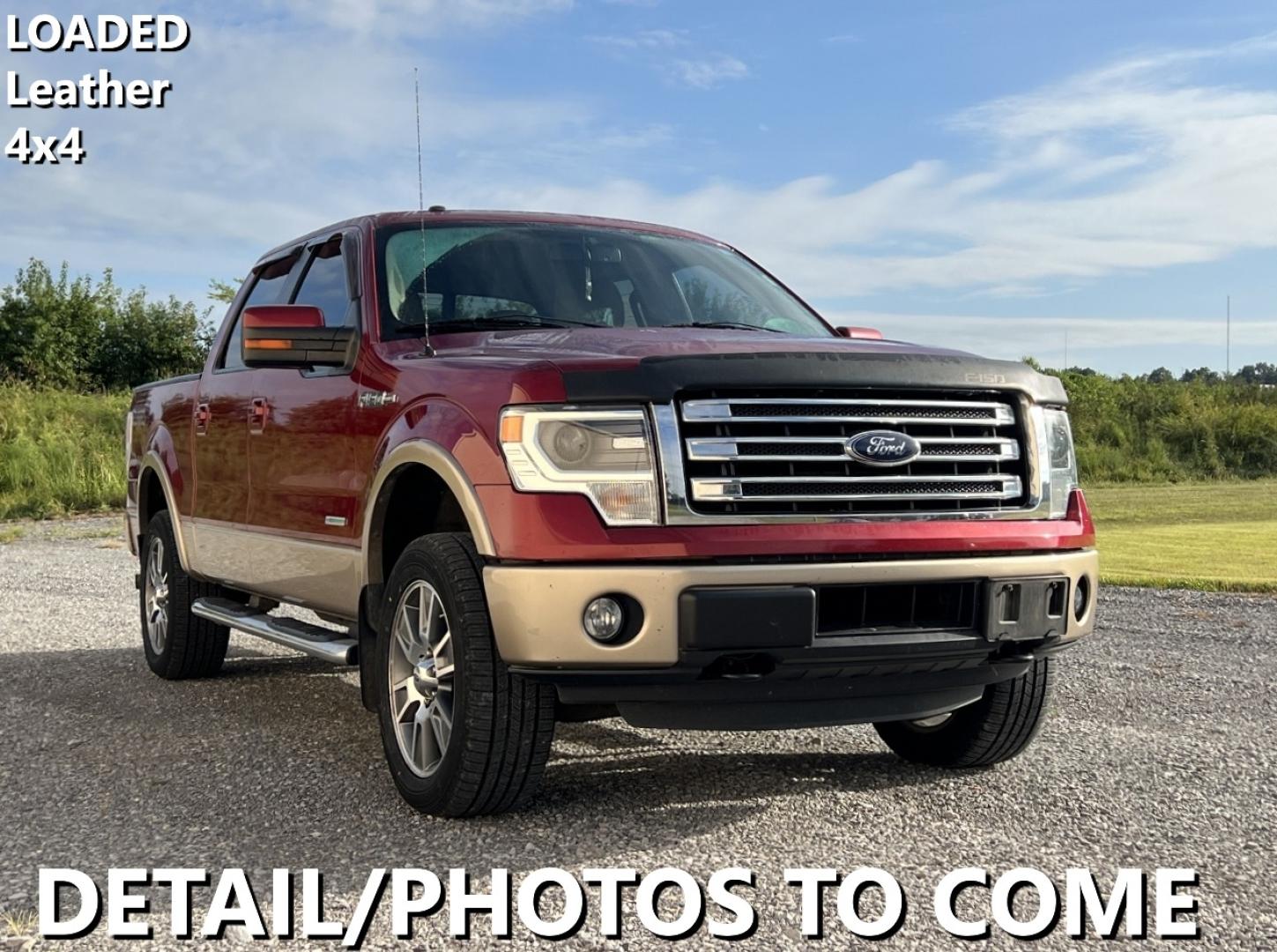 2014 MAROON /Tan Leather Ford F-150 Lariat 4WD (1FTFW1ET6EK) with an 3.5L V6 TURBO engine, Automatic transmission, located at 2990 Old Orchard Rd., Jackson, MO, 63755, 37.354214, -89.612106 - We have financing available and we accept trades! Fill out a credit application on our website or come by today! If you have any questions, give us a call at (573) 204-7777 or visit our website at firstautocredit.com. - Photo#0