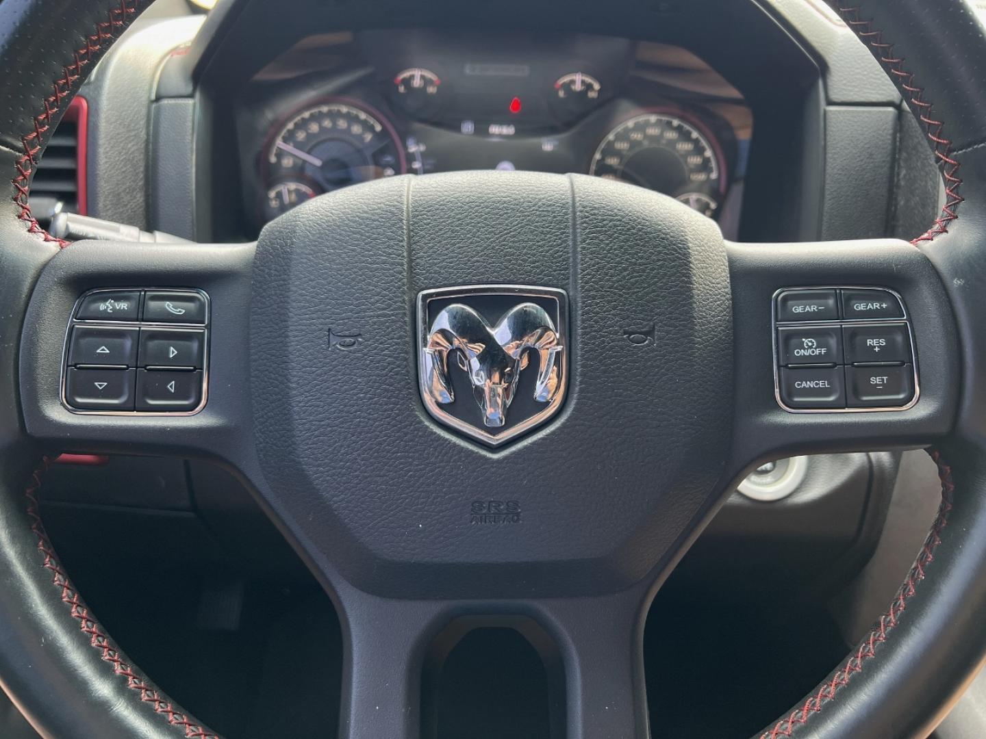 2016 RED /Black Leather RAM 1500 Rebel Crew Cab 4WD (1C6RR7YT8GS) with an 5.7L V8 engine, Automatic transmission, located at 2990 Old Orchard Rd., Jackson, MO, 63755, 37.354214, -89.612106 - *** SALVAGE TITLE *** 2016 Ram 1500 Rebel Only 59xxx miles 4x4 5.7L V8 HEMI Automatic Leather Navigation Power/Heated Seats Heated Steering Wheel Backup Camera Bluetooth Remote Start Cruise Power Windows/Locks/Mirrors We have financing available and we accept trades! Fill out a credit - Photo#24