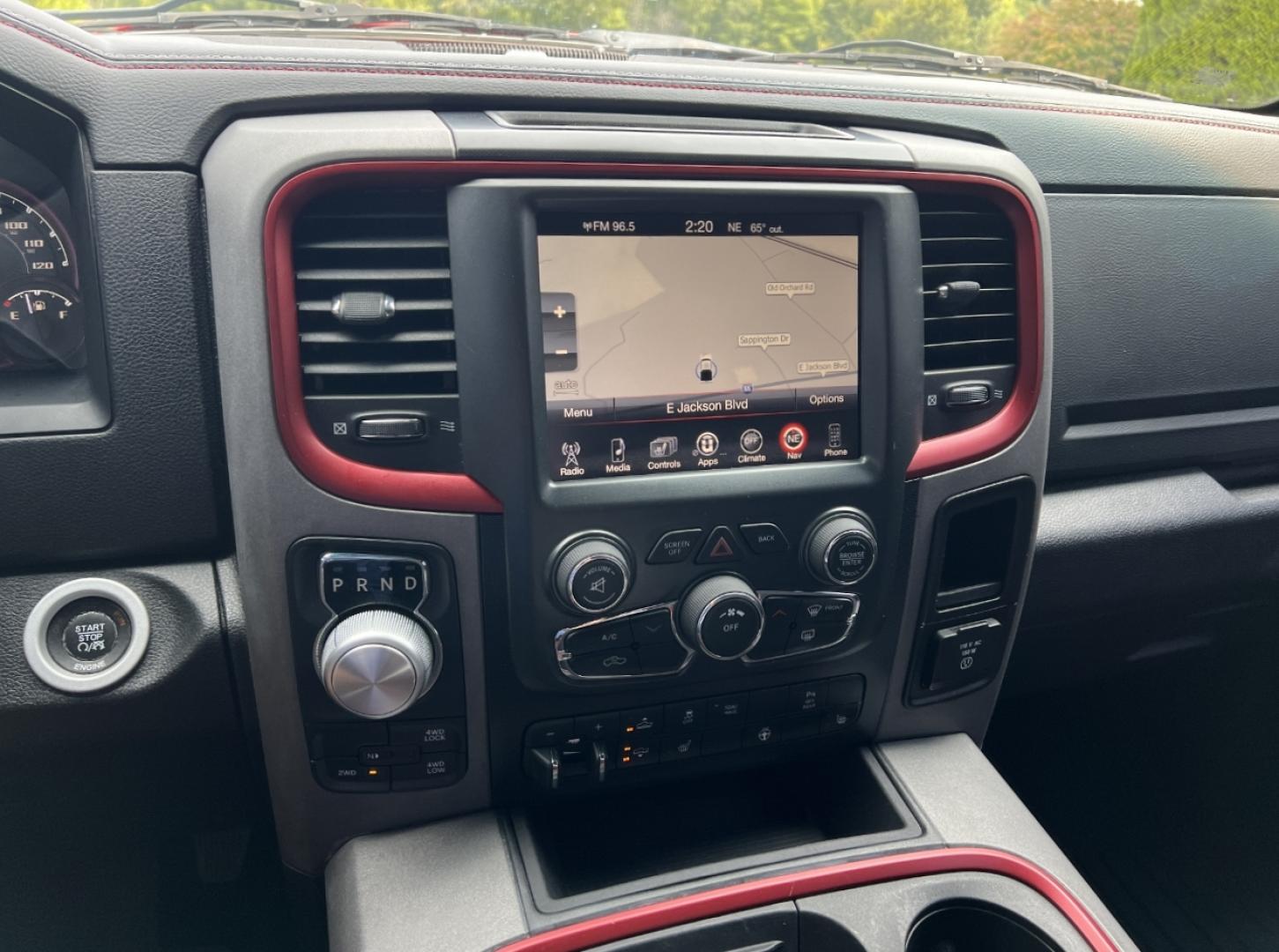 2016 RED /Black Leather RAM 1500 Rebel Crew Cab 4WD (1C6RR7YT8GS) with an 5.7L V8 engine, Automatic transmission, located at 2990 Old Orchard Rd., Jackson, MO, 63755, 37.354214, -89.612106 - *** SALVAGE TITLE *** 2016 Ram 1500 Rebel Only 59xxx miles 4x4 5.7L V8 HEMI Automatic Leather Navigation Power/Heated Seats Heated Steering Wheel Backup Camera Bluetooth Remote Start Cruise Power Windows/Locks/Mirrors We have financing available and we accept trades! Fill out a credit - Photo#26
