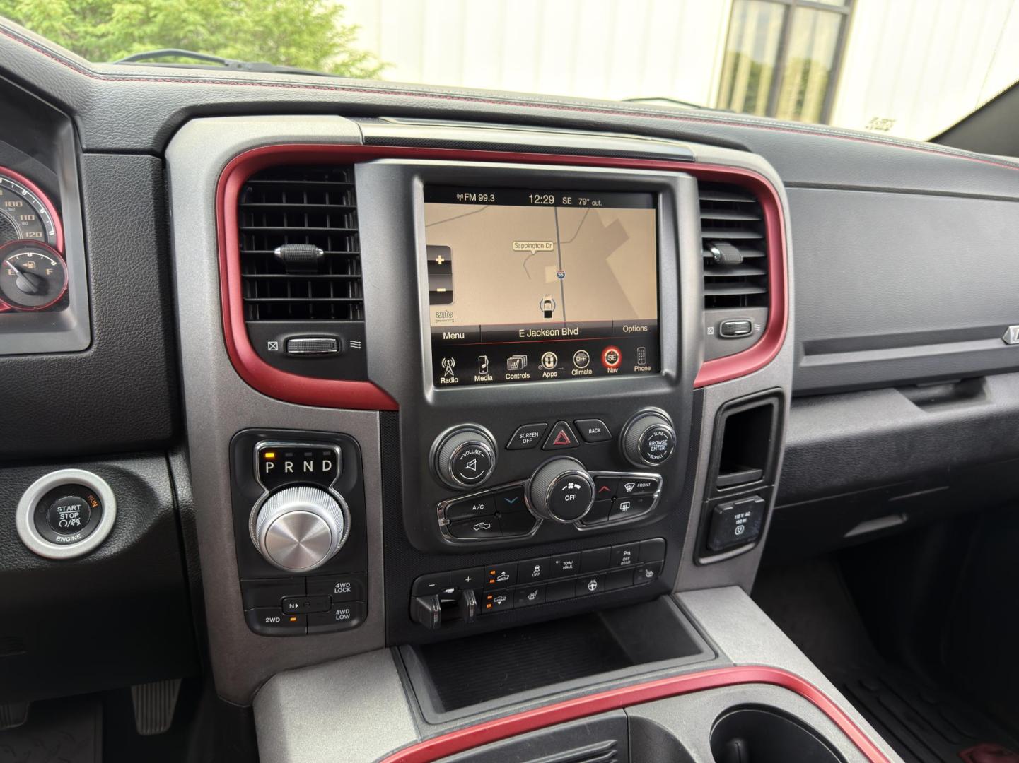2016 RED /Black RAM 1500 Rebel Crew Cab 4WD (1C6RR7YT8GS) with an 5.7L V8 engine, Automatic transmission, located at 2990 Old Orchard Rd., Jackson, MO, 63755, 37.354214, -89.612106 - *** SALVAGE TITLE *** 2016 Ram 1500 Rebel Only 60xxx miles 4x4 5.7L V8 HEMI Automatic Navigation Power/Heated Seats Heated Steering Wheel Backup Camera Bluetooth Remote Start Cruise Power Windows/Locks/Mirrors We have financing available and we accept trades! Fill out a credit applicat - Photo#27