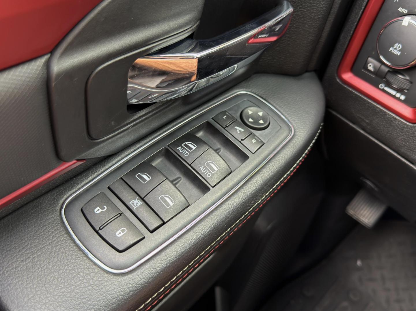 2016 RED /Black RAM 1500 Rebel Crew Cab 4WD (1C6RR7YT8GS) with an 5.7L V8 engine, Automatic transmission, located at 2990 Old Orchard Rd., Jackson, MO, 63755, 37.354214, -89.612106 - *** SALVAGE TITLE *** 2016 Ram 1500 Rebel Only 60xxx miles 4x4 5.7L V8 HEMI Automatic Navigation Power/Heated Seats Heated Steering Wheel Backup Camera Bluetooth Remote Start Cruise Power Windows/Locks/Mirrors We have financing available and we accept trades! Fill out a credit applicat - Photo#30