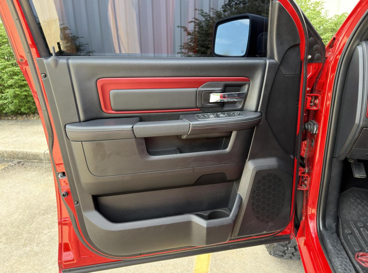 2016 RED /Black RAM 1500 Rebel Crew Cab 4WD (1C6RR7YT8GS) with an 5.7L V8 engine, Automatic transmission, located at 2990 Old Orchard Rd., Jackson, MO, 63755, 37.354214, -89.612106 - *** SALVAGE TITLE *** 2016 Ram 1500 Rebel Only 60xxx miles 4x4 5.7L V8 HEMI Automatic Navigation Power/Heated Seats Heated Steering Wheel Backup Camera Bluetooth Remote Start Cruise Power Windows/Locks/Mirrors We have financing available and we accept trades! Fill out a credit applicat - Photo#15