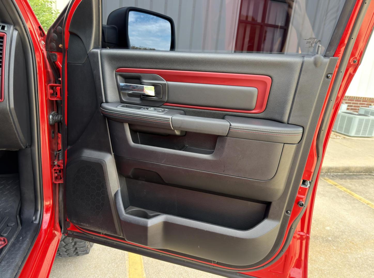 2016 RED /Black RAM 1500 Rebel Crew Cab 4WD (1C6RR7YT8GS) with an 5.7L V8 engine, Automatic transmission, located at 2990 Old Orchard Rd., Jackson, MO, 63755, 37.354214, -89.612106 - *** SALVAGE TITLE *** 2016 Ram 1500 Rebel Only 60xxx miles 4x4 5.7L V8 HEMI Automatic Navigation Power/Heated Seats Heated Steering Wheel Backup Camera Bluetooth Remote Start Cruise Power Windows/Locks/Mirrors We have financing available and we accept trades! Fill out a credit applicat - Photo#17