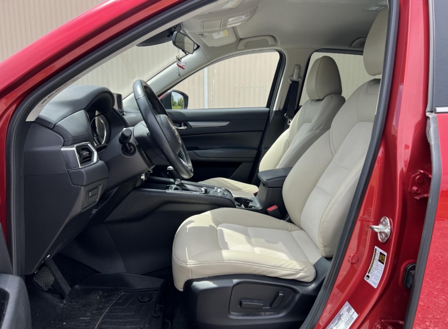 2017 RED /Tan Leather Mazda CX-5 Touring AWD (JM3KFBCL0H0) with an 2.5L 4 Cyl. engine, Automatic transmission, located at 2990 Old Orchard Rd., Jackson, MO, 63755, 37.354214, -89.612106 - We have financing available and we accept trades! Fill out a credit application on our website or come by today! If you have any questions, give us a call at (573) 204-7777 or visit our website at firstautocredit.com. - Photo#5