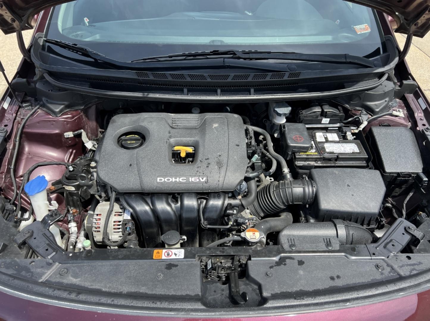 2018 BURGUNDY /Black Cloth Kia Forte LX (3KPFK4A75JE) with an 2.0L 4 Cyl. engine, Automatic transmission, located at 506 S. Kingshighway, Cape Girardeau, MO, 63703, (573) 235-5000, 37.294991, -89.553635 - 2018 Kia Forte LX 111xxx miles Front Wheel Drive 2.0L 4 Cyl. Automatic Backup Camera Bluetooth Cruise Power Windows/Locks/Mirrors We have financing available and we accept trades! Fill out a credit application on our website or come by today! If you have any questions, give us a call at (5 - Photo#29