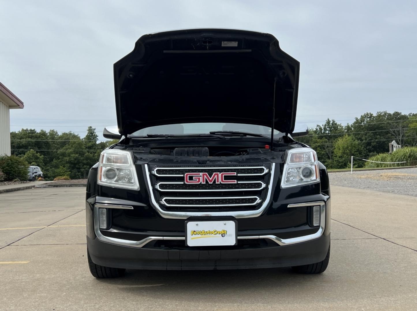2017 BLACK /Black Leather GMC Terrain SLT AWD (2GKFLUEK1H6) with an 2.4L 4 Cyl. engine, Automatic transmission, located at 506 S. Kingshighway, Cape Girardeau, MO, 63703, (573) 235-5000, 37.294991, -89.553635 - 2017 GMC Terrain SLT 124xxx miles All Wheel Drive 2.4L 4 Cyl. Automatic Leather Navigation Power/Heated Seats Backup Camera Sunroof Bluetooth Remote Start Cruise Power Windows/Locks/Mirrors We have financing available and we accept trades! Fill out a credit application on our website o - Photo#32