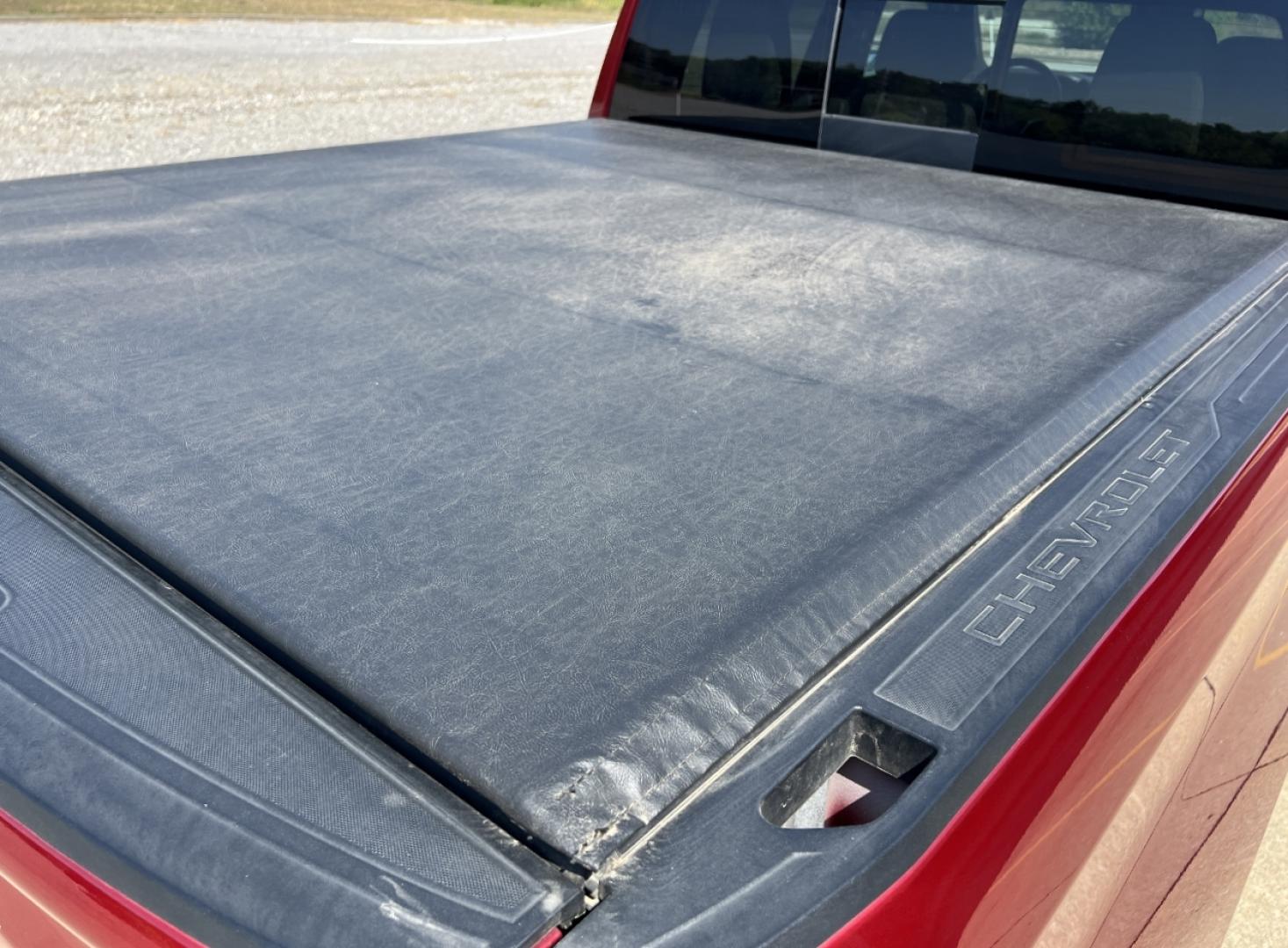 2021 MAROON /Gray Leather Chevrolet Silverado 1500 RST Crew Cab 4WD (3GCUYEED7MG) with an 5.3L V8 engine, Automatic transmission, located at 506 S. Kingshighway, Cape Girardeau, MO, 63703, (573) 235-5000, 37.294991, -89.553635 - 2021 Chevrolet Silverado 1500 RST 75xxx miles 4x4 5.3L V8 Automatic Leather Backup Camera Power Driver Seat Heated Seats Heated Steering Wheel Bluetooth Remote Start Cruise Power Windows/Locks/Mirrors We have financing available and we accept trades! Fill out a credit application on ou - Photo#22