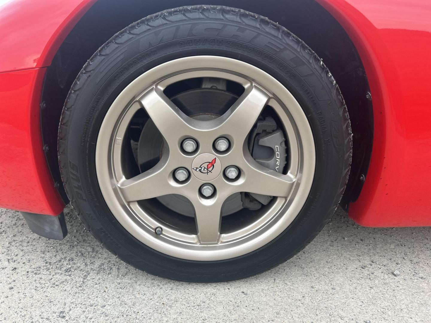 2000 TORCH RED /Tan Chevrolet Corvette Coupe (1G1YY22G3Y5) with an 5.7L V8 OHV 16V engine, Automatic transmission, located at 506 S. Kingshighway, Cape Girardeau, MO, 63703, (573) 235-5000, 37.294991, -89.553635 - 2000 Chevrolet Corvette 26xxx Miles Rear Wheel Drive 5.7L V8 LS1 Automatic Leather Selective Real-Time Damping Magnesium Wheels Targa Top Heads Up Display Bose Audio 6 Speaker System With CD Power/Heated Mirrors Power 6 Way Driver/Passenger Seats Power Locks/Windows Telescoping Steeri - Photo#34