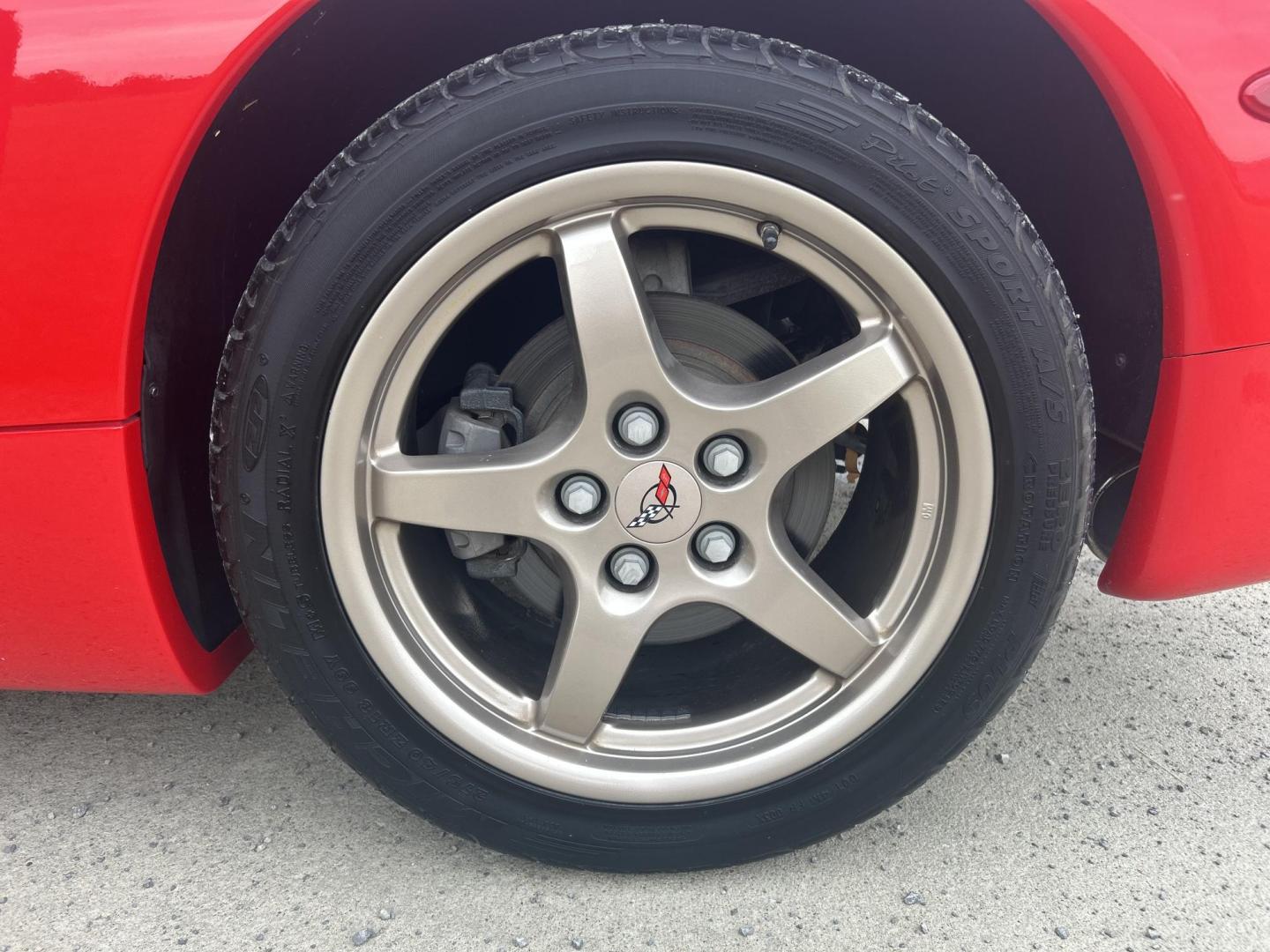 2000 TORCH RED /Tan Chevrolet Corvette Coupe (1G1YY22G3Y5) with an 5.7L V8 OHV 16V engine, Automatic transmission, located at 506 S. Kingshighway, Cape Girardeau, MO, 63703, (573) 235-5000, 37.294991, -89.553635 - 2000 Chevrolet Corvette 26xxx Miles Rear Wheel Drive 5.7L V8 LS1 Automatic Leather Selective Real-Time Damping Magnesium Wheels Targa Top Heads Up Display Bose Audio 6 Speaker System With CD Power/Heated Mirrors Power 6 Way Driver/Passenger Seats Power Locks/Windows Telescoping Steeri - Photo#35