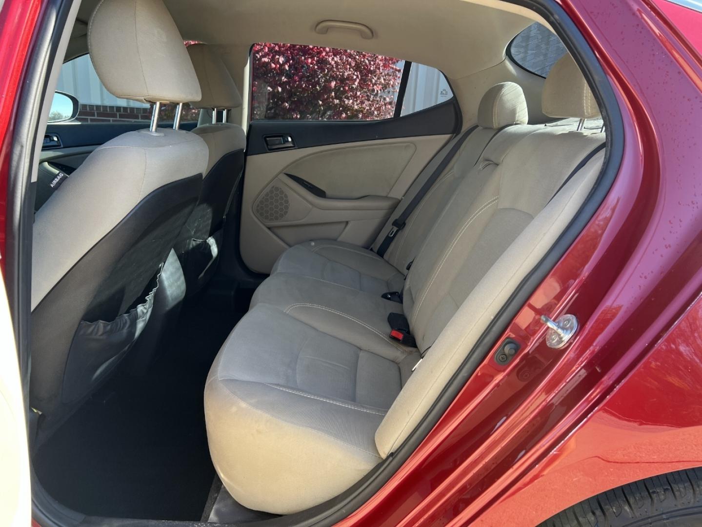 2012 MAROON /Tan Cloth Kia Optima LX (5XXGM4A74CG) with an 2.4L 4 Cyl. engine, Automatic transmission, located at 2990 Old Orchard Rd., Jackson, MO, 63755, 37.354214, -89.612106 - 2012 Kia Optima LX 149xxx miles Front Wheel Drive 2.4L 4 Cyl. Automatic Power Driver Seat Bluetooth Cruise Power Windows/Locks/Mirrors We have financing available and we accept trades! Fill out a credit application on our website or come by today! If you have any questions, give us a call - Photo#14