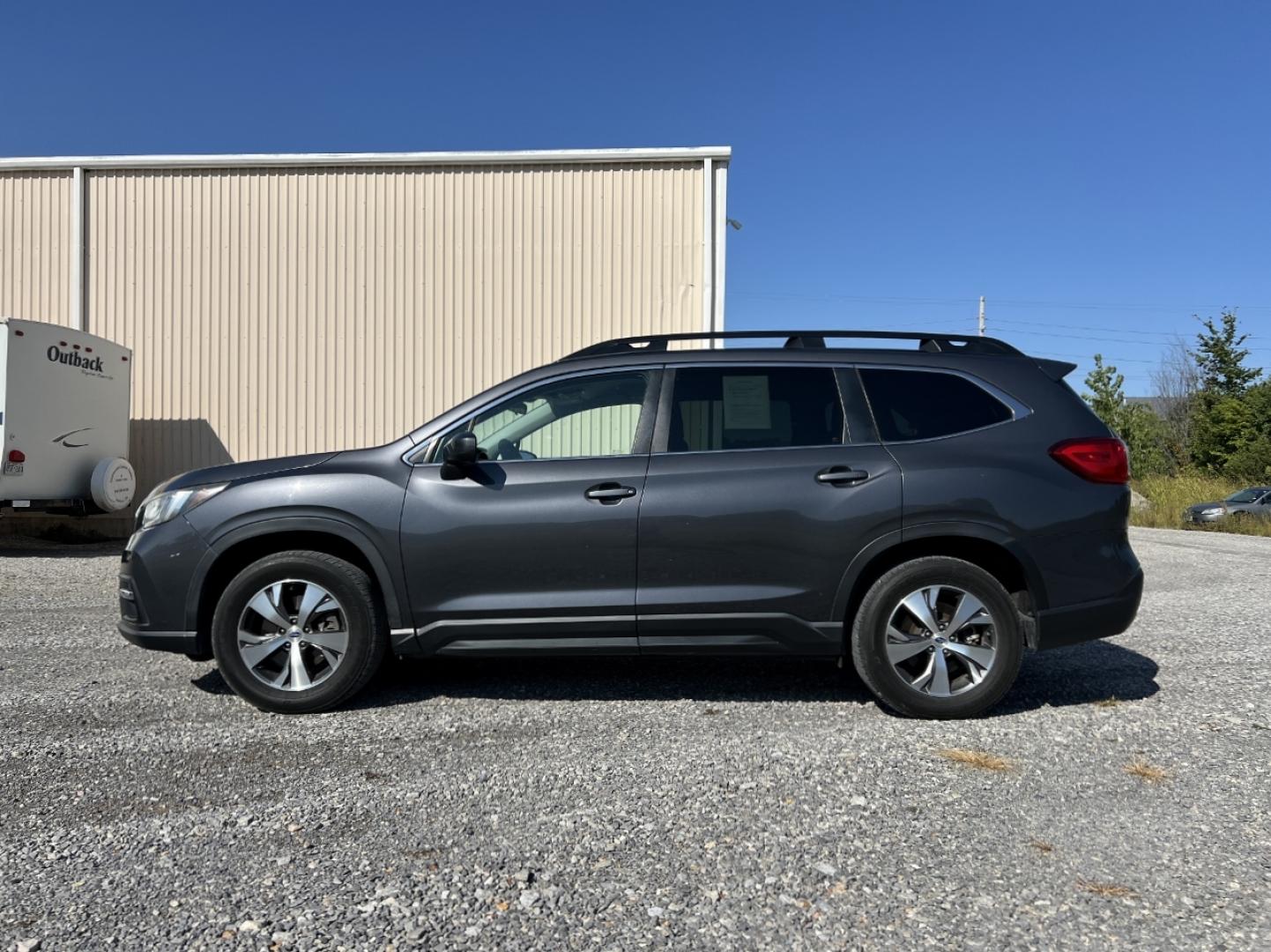 2019 GRAY /Black Cloth Subaru Ascent Premium 8-Passenger (4S4WMABDXK3) with an 2.4L 4 Cyl. engine, CVT transmission, located at 2990 Old Orchard Rd., Jackson, MO, 63755, 37.354214, -89.612106 - We have financing available and we accept trades! Fill out a credit application on our website or come by today! If you have any questions, give us a call at (573) 204-7777 or visit our website at firstautocredit.com. - Photo#8