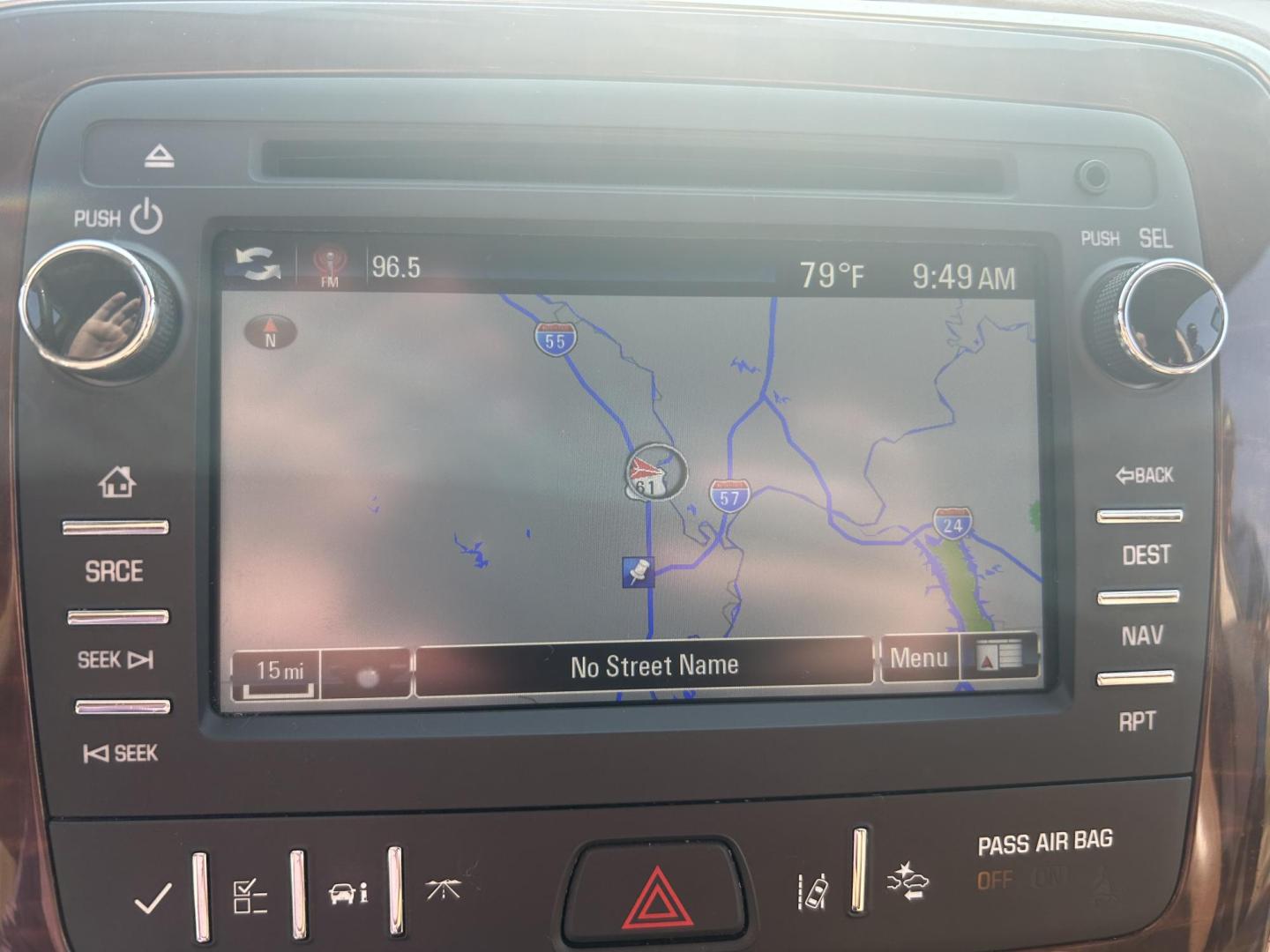 2016 WHITE /BROWN Buick Enclave Premium AWD (5GAKVCKD2GJ) with an 3.6L V6 DOHC 24V engine, 6A transmission, located at 506 S. Kingshighway, Cape Girardeau, MO, 63703, (573) 235-5000, 37.294991, -89.553635 - 2016 BUICK ENCLAVE 118xxx miles All Wheel Drive 3.6L V6 Automatic Leather Navigation Dual Climate Control Rear Climate Control Power/Heated/Cooled Seats Backup Camera Sunroof/Moonroof Bluetooth Remote Start Cruise Power Windows/Locks/Mirrors We have financing available and we accept - Photo#2