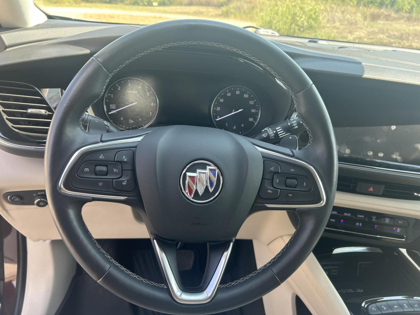 2021 BURGUNDY /TAN Buick Envision Avenir AWD (LRBFZSR42MD) with an 2.0L L4 DOHC 24V TURBO engine, Automatic transmission, located at 506 S. Kingshighway, Cape Girardeau, MO, 63703, (573) 235-5000, 37.294991, -89.553635 - 2021 BUICK ENVISION 48xxx miles All Wheel Drive 2.0L V4 Automatic Leather Heads Up Display Navigation Dual Climate Control Power/Heated/Cooled Seats Heated Rear Seats Backup Camera Panoramic Sunroof/Moonroof Bluetooth Remote Start Power Hatchback Adaptive Cruise Power Windows/Locks/ - Photo#23