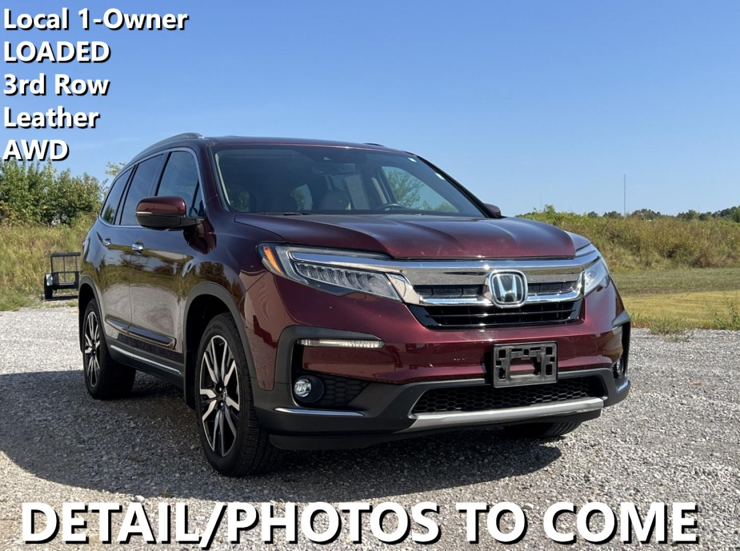 2019 MAROON /Tan Leather Honda Pilot EX-L AWD (5FNYF6H63KB) with an 3.5L V6 engine, Automatic transmission, located at 2990 Old Orchard Rd., Jackson, MO, 63755, 37.354214, -89.612106 - We have financing available and we accept trades! Fill out a credit application on our website or come by today! If you have any questions, give us a call at (573) 204-7777 or visit our website at firstautocredit.com. - Photo#0