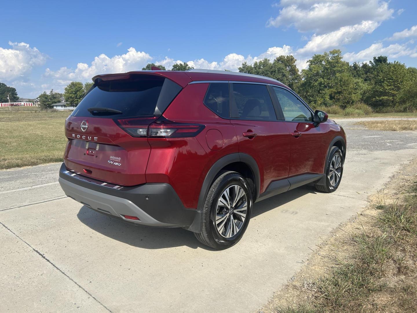 2023 RED /Tan Nissan Rogue SV AWD (5N1BT3BB4PC) with an 2.5L L4 DOHC 16V engine, CVT transmission, located at 506 S. Kingshighway, Cape Girardeau, MO, 63703, (573) 235-5000, 37.294991, -89.553635 - 2023 Nissan Rouge SV Only 12,XXX miles All Wheel Drive 1.5L I3 Automatic Adaptive Cruise Leather Backup Camera Power Driver Seat Heated Seats Heated Steering Wheel Sunroof Dual Climate Control Bluetooth Remote Start Power Windows/Locks/Mirrors We have financing available and we accep - Photo#13