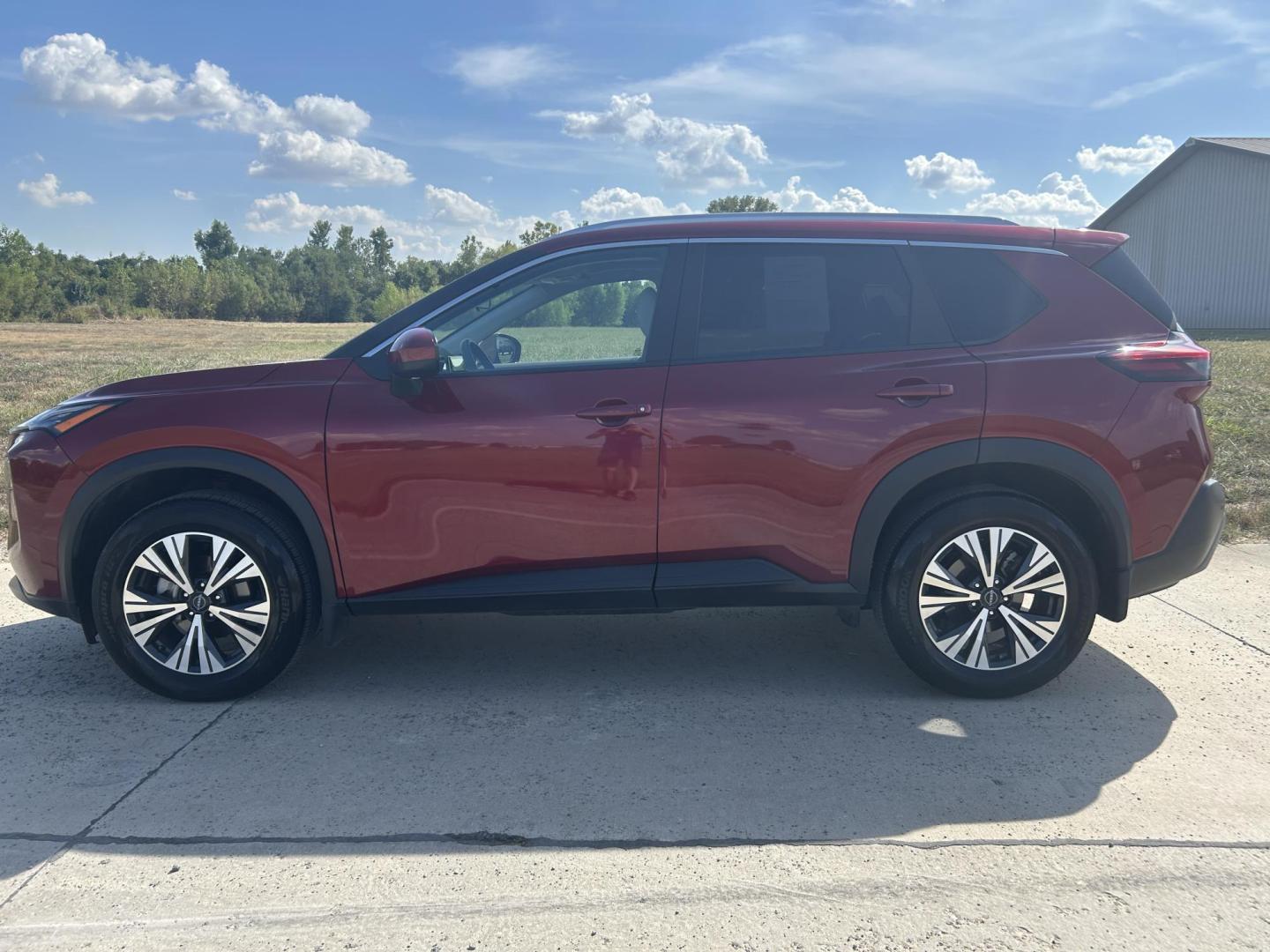 2023 RED /Tan Nissan Rogue SV AWD (5N1BT3BB4PC) with an 2.5L L4 DOHC 16V engine, CVT transmission, located at 506 S. Kingshighway, Cape Girardeau, MO, 63703, (573) 235-5000, 37.294991, -89.553635 - 2023 Nissan Rouge SV Only 12,XXX miles All Wheel Drive 1.5L I3 Automatic Adaptive Cruise Leather Backup Camera Power Driver Seat Heated Seats Heated Steering Wheel Sunroof Dual Climate Control Bluetooth Remote Start Power Windows/Locks/Mirrors We have financing available and we accep - Photo#8