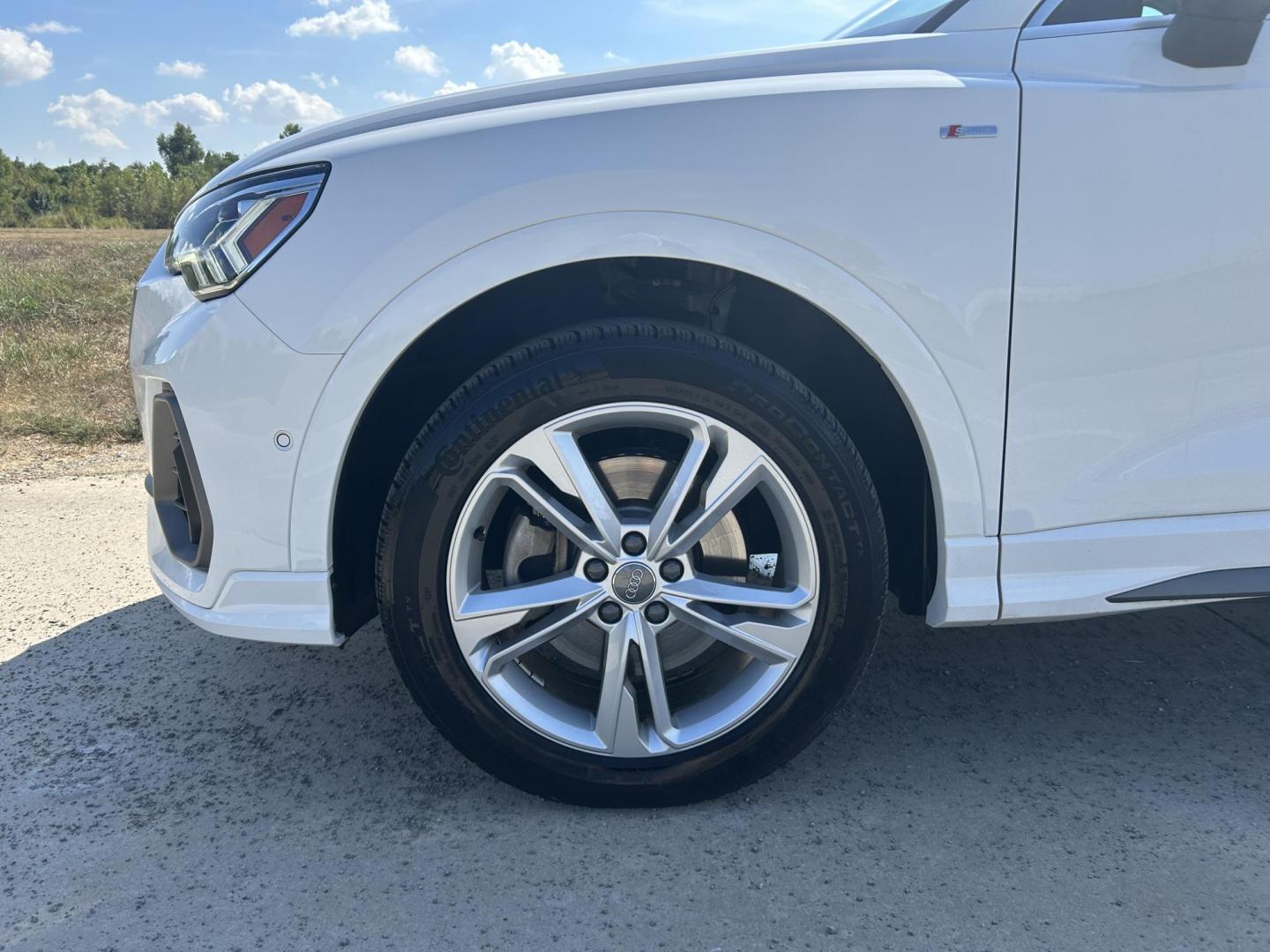 2020 WHITE /Tan Audi Q3 S line Prestige quattro (WA1FECF32L1) with an 2.0L L4 DOHC 24V engine, 8A transmission, located at 506 S. Kingshighway, Cape Girardeau, MO, 63703, (573) 235-5000, 37.294991, -89.553635 - 2020 Audi Q3 S-Line Prestige Quattro Only 15,XXX miles All Wheel Drive 2.0L Automatic Cruise Leather Backup Camera Navigation Power Driver Seat Heated Seats Panoramic Sunroof Dual Climate Control Rear Climate Control Bluetooth Remote Start Power Windows/Locks/Mirrors Power Lift Gat - Photo#42