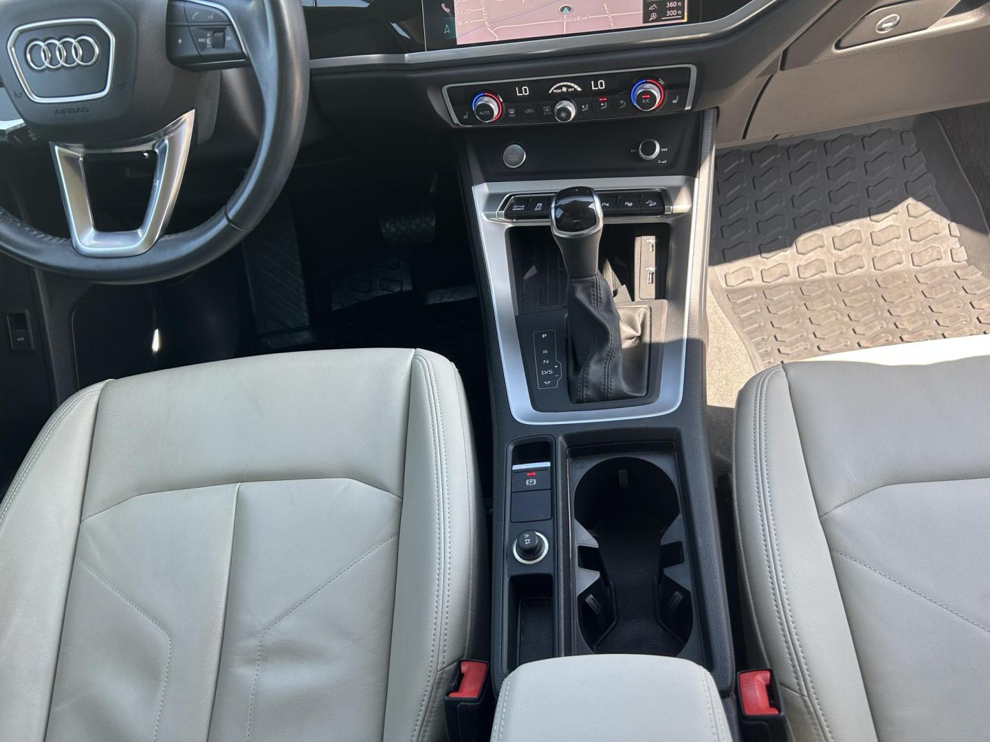 2020 WHITE /Tan Audi Q3 S line Prestige quattro (WA1FECF32L1) with an 2.0L L4 DOHC 24V engine, 8A transmission, located at 506 S. Kingshighway, Cape Girardeau, MO, 63703, (573) 235-5000, 37.294991, -89.553635 - 2020 Audi Q3 S-Line Prestige Quattro Only 15,XXX miles All Wheel Drive 2.0L Automatic Cruise Leather Backup Camera Navigation Power Driver Seat Heated Seats Panoramic Sunroof Dual Climate Control Rear Climate Control Bluetooth Remote Start Power Windows/Locks/Mirrors Power Lift Gat - Photo#27