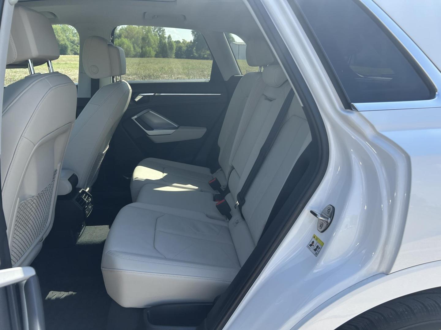 2020 WHITE /Tan Audi Q3 S line Prestige quattro (WA1FECF32L1) with an 2.0L L4 DOHC 24V engine, 8A transmission, located at 506 S. Kingshighway, Cape Girardeau, MO, 63703, (573) 235-5000, 37.294991, -89.553635 - 2020 Audi Q3 S-Line Prestige Quattro Only 15,XXX miles All Wheel Drive 2.0L Automatic Cruise Leather Backup Camera Navigation Power Driver Seat Heated Seats Panoramic Sunroof Dual Climate Control Rear Climate Control Bluetooth Remote Start Power Windows/Locks/Mirrors Power Lift Gat - Photo#21