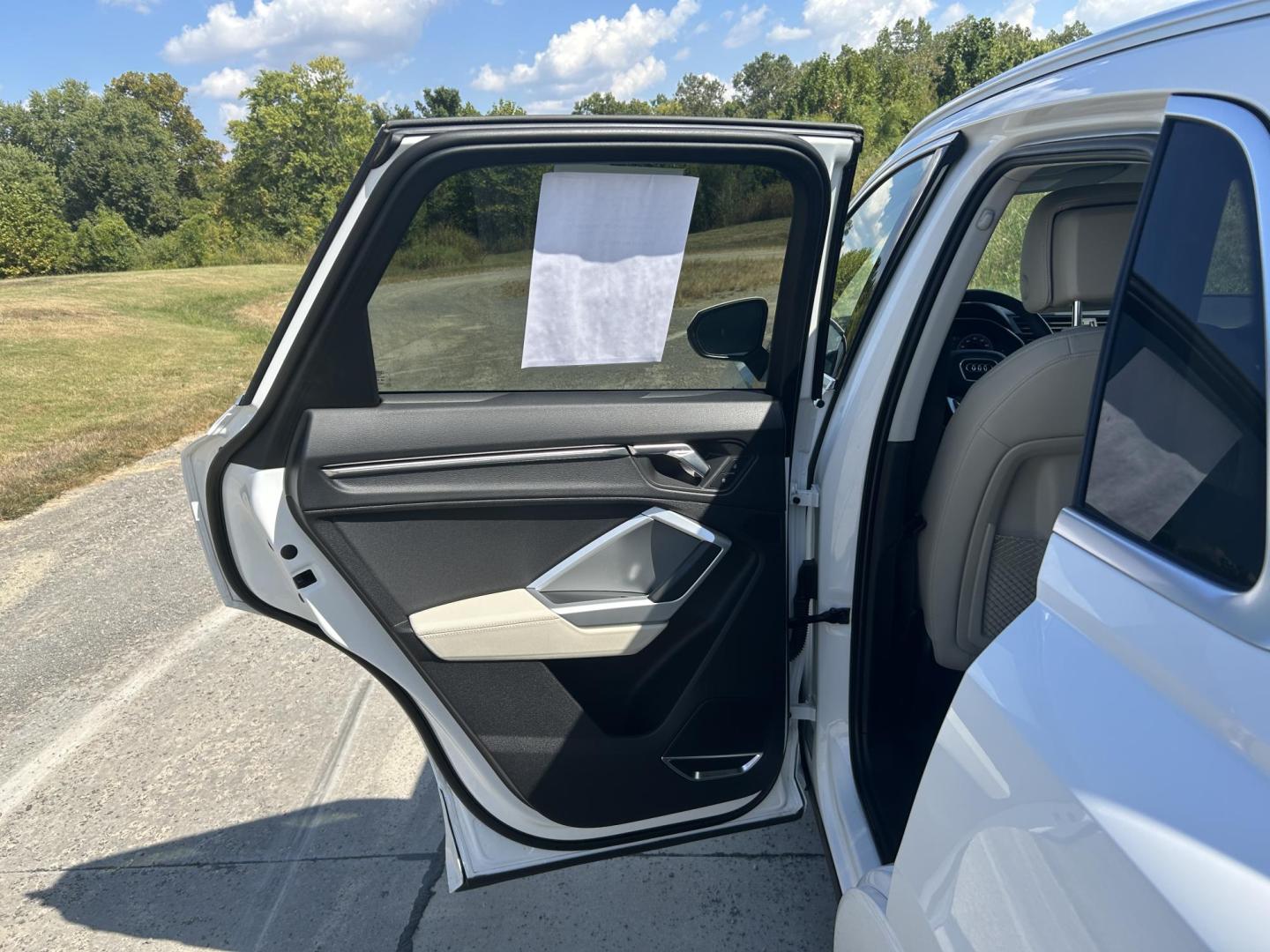 2020 WHITE /Tan Audi Q3 S line Prestige quattro (WA1FECF32L1) with an 2.0L L4 DOHC 24V engine, 8A transmission, located at 506 S. Kingshighway, Cape Girardeau, MO, 63703, (573) 235-5000, 37.294991, -89.553635 - 2020 Audi Q3 S-Line Prestige Quattro Only 15,XXX miles All Wheel Drive 2.0L Automatic Cruise Leather Backup Camera Navigation Power Driver Seat Heated Seats Panoramic Sunroof Dual Climate Control Rear Climate Control Bluetooth Remote Start Power Windows/Locks/Mirrors Power Lift Gat - Photo#20