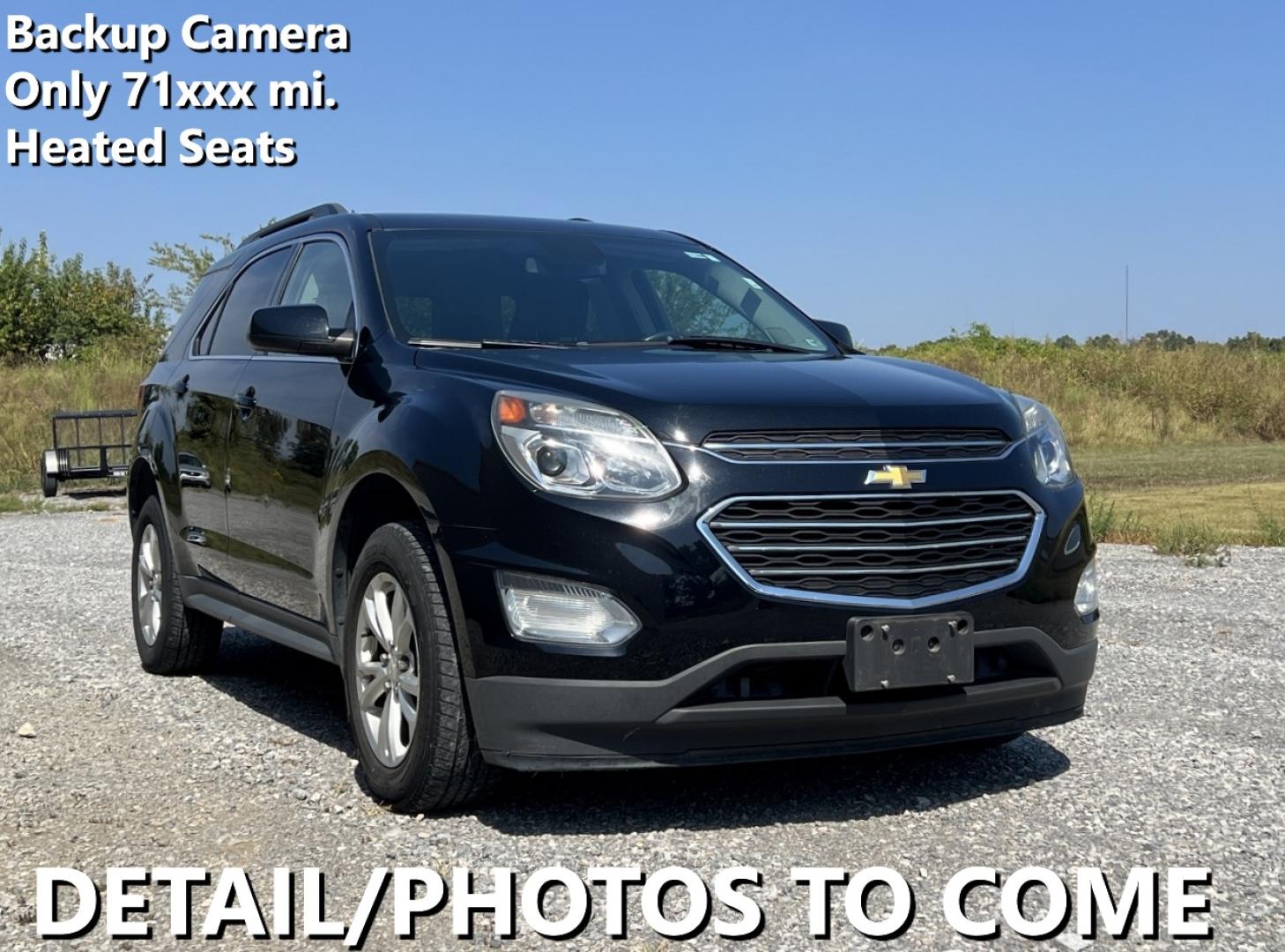 2017 BLACK /Black Cloth Chevrolet Equinox LT 2WD (2GNALCEK2H6) with an 2.4L 4 Cyl. engine, Automatic transmission, located at 2990 Old Orchard Rd., Jackson, MO, 63755, 37.354214, -89.612106 - We have financing available and we accept trades! Fill out a credit application on our website or come by today! If you have any questions, give us a call at (573) 204-7777 or visit our website at firstautocredit.com. - Photo#0